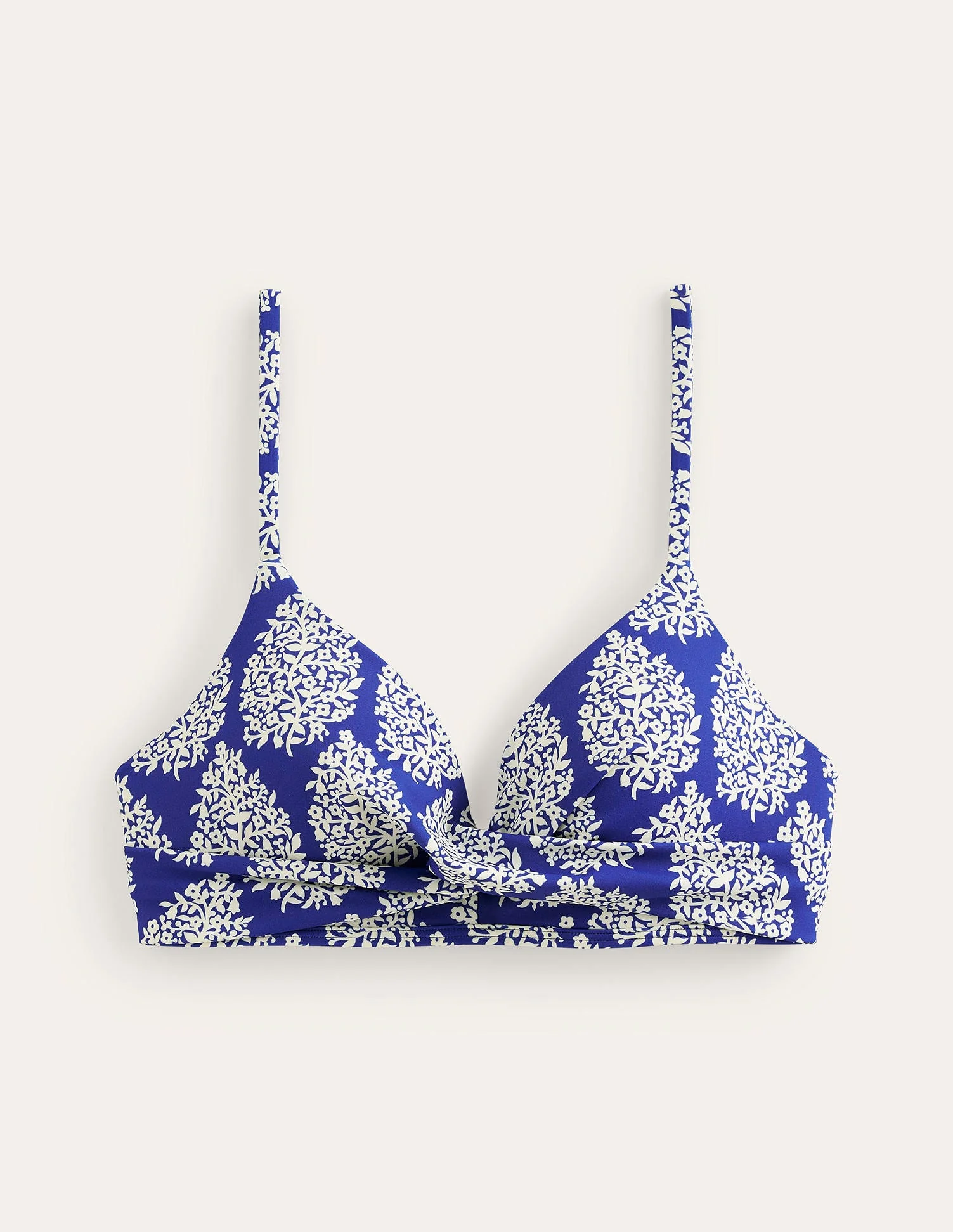 Capri Bikinioberteil mit Körbchen-Surf The Web, Blümchen-Paisley - Image 5