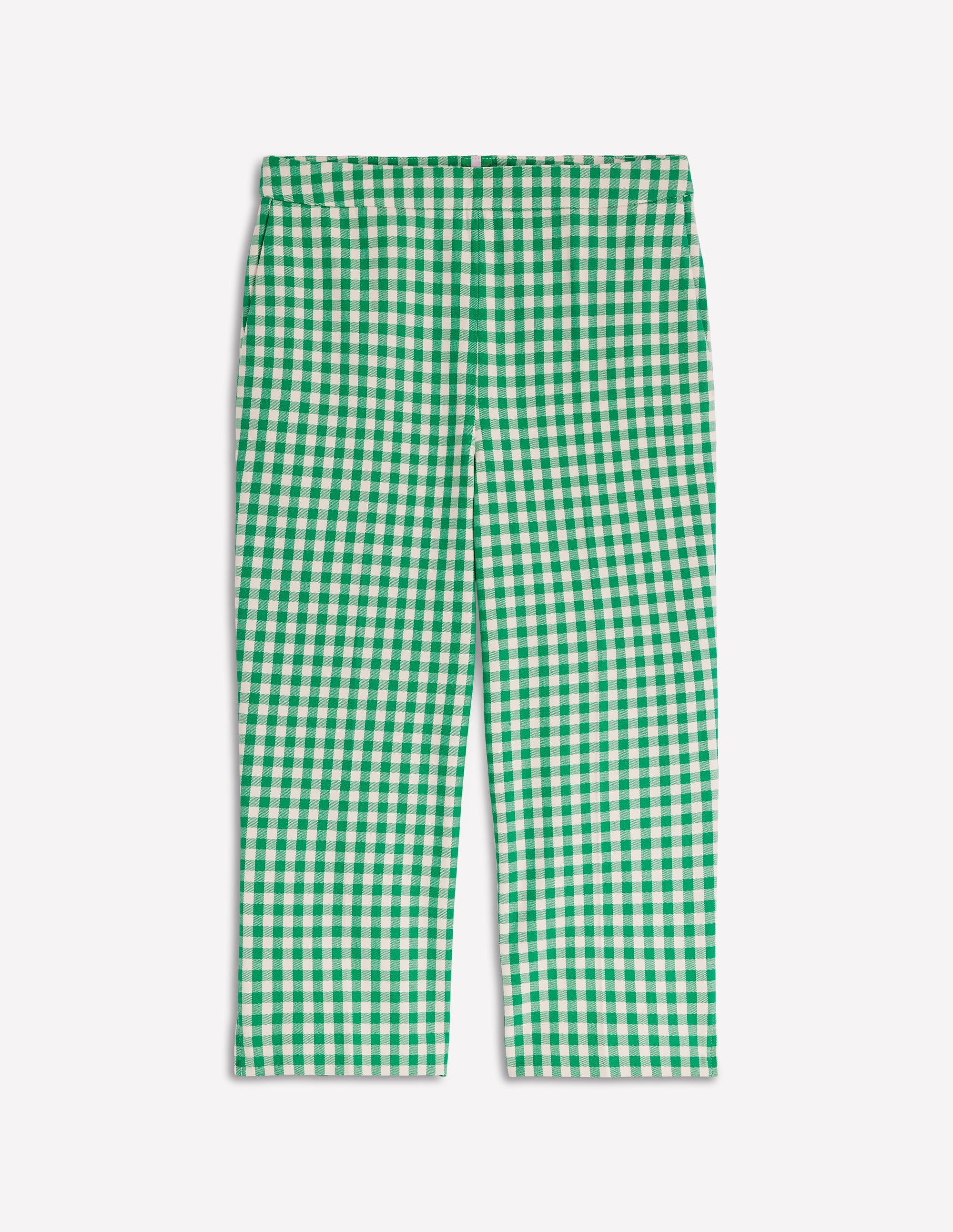 Caprihose-Sattes Smaragdgrün, Vichykaro - Image 7