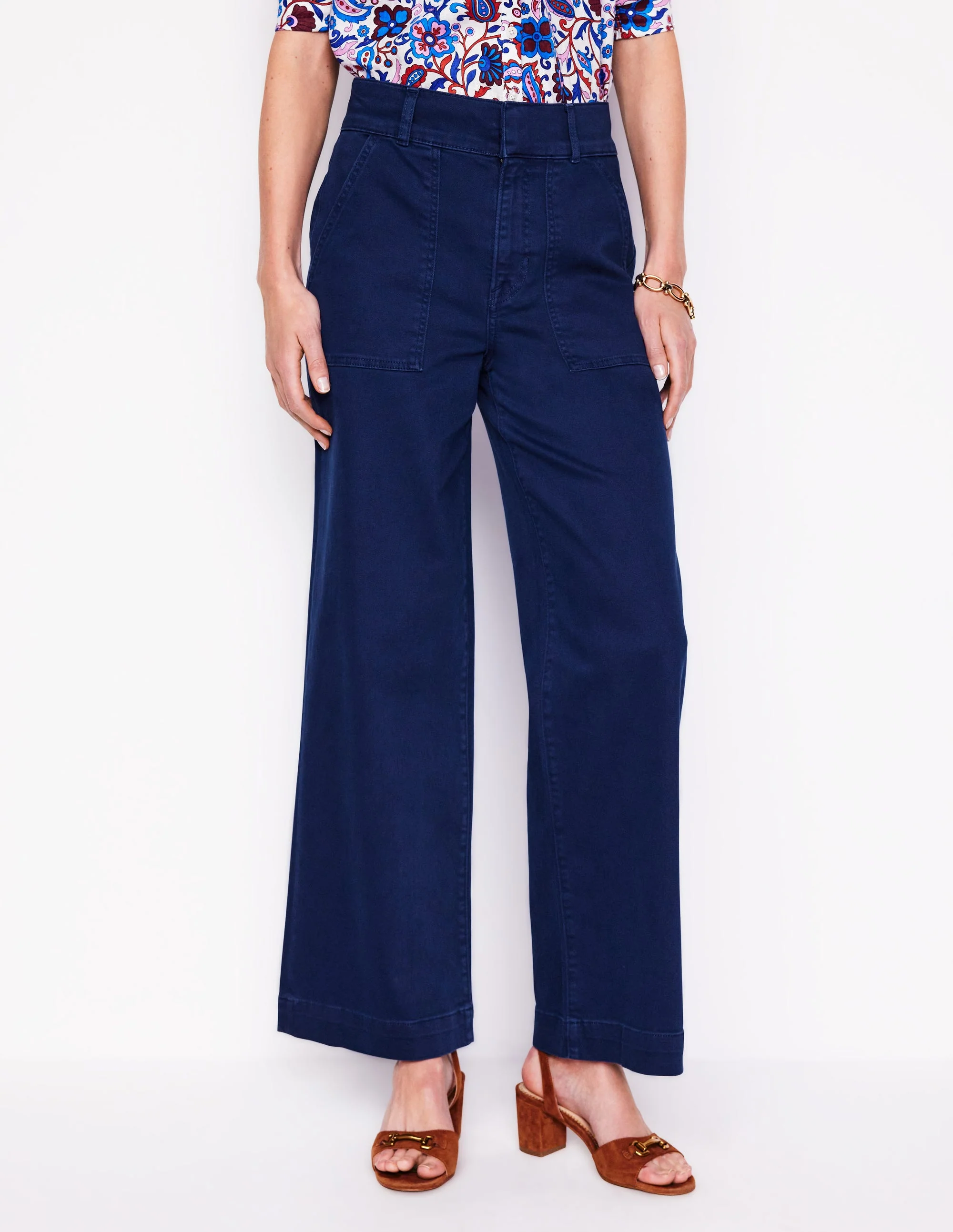 Cargohose mit weitem Bein-Marineblaue - Image 4