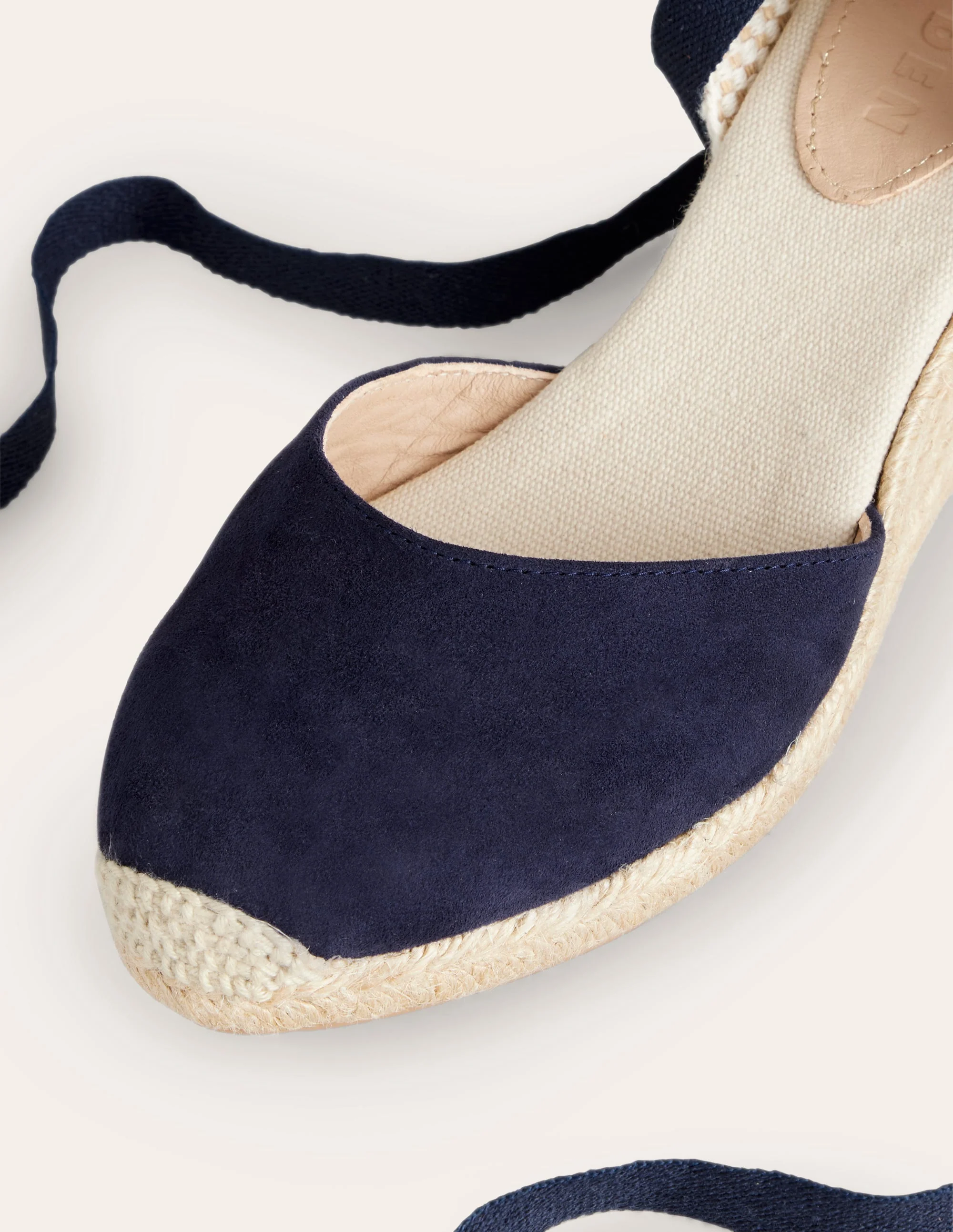 Cassie Espadrilles mit Keilabsatz-Aqua Marine Marl - Image 4