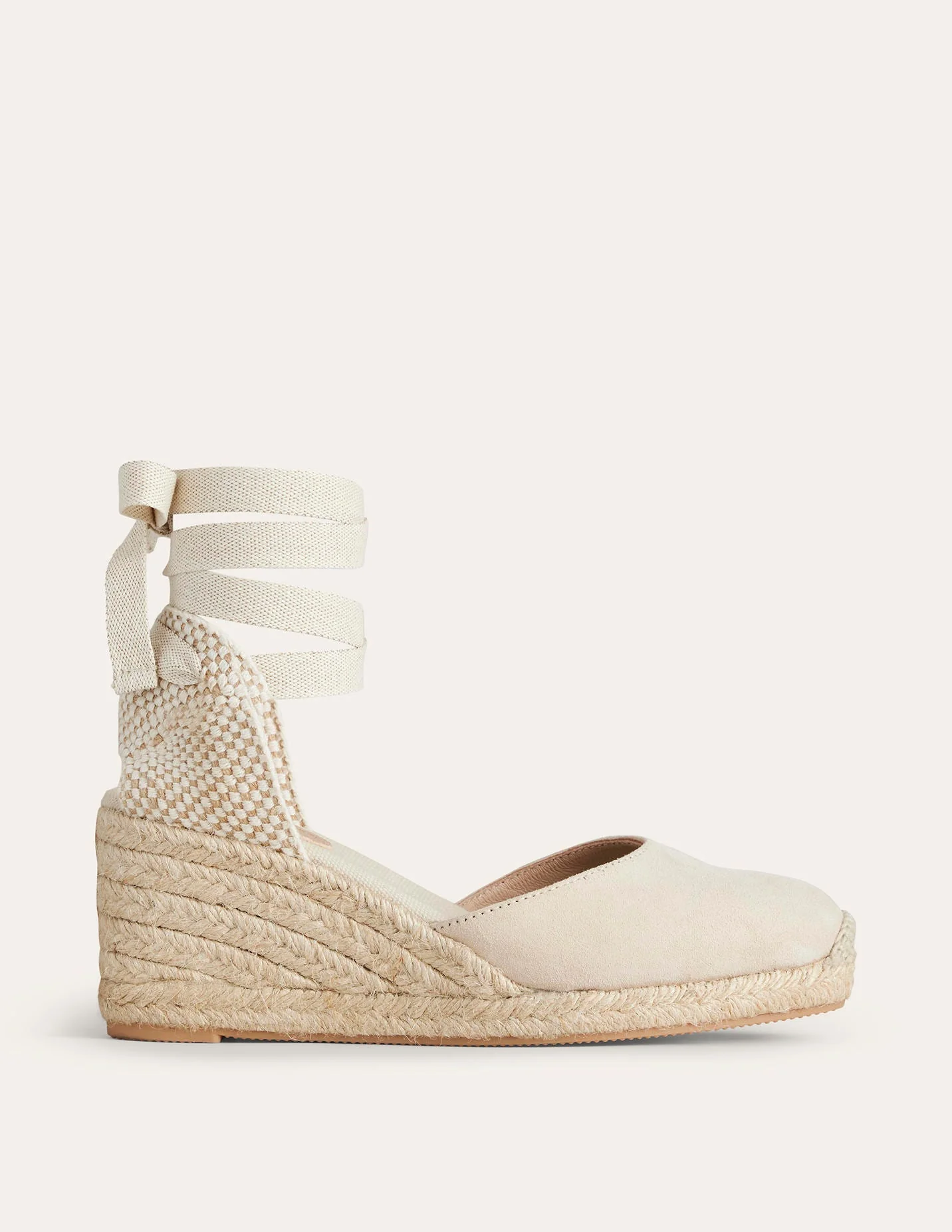 Cassie Espadrilles mit Keilabsatz-Beige - Image 2