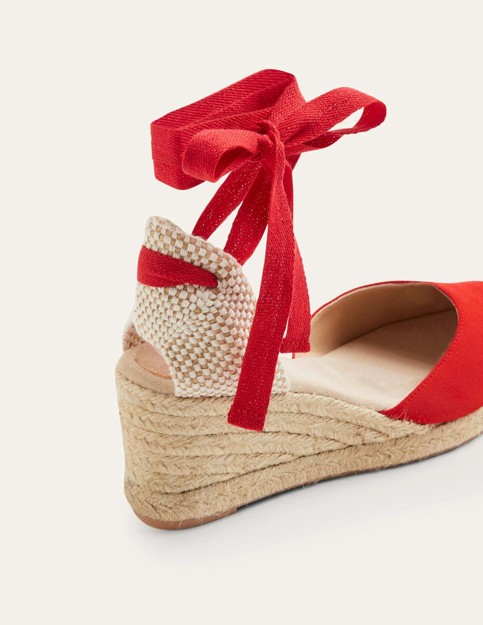 Cassie Espadrilles mit Keilabsatz-Feuerwerkskörperrot - Image 3