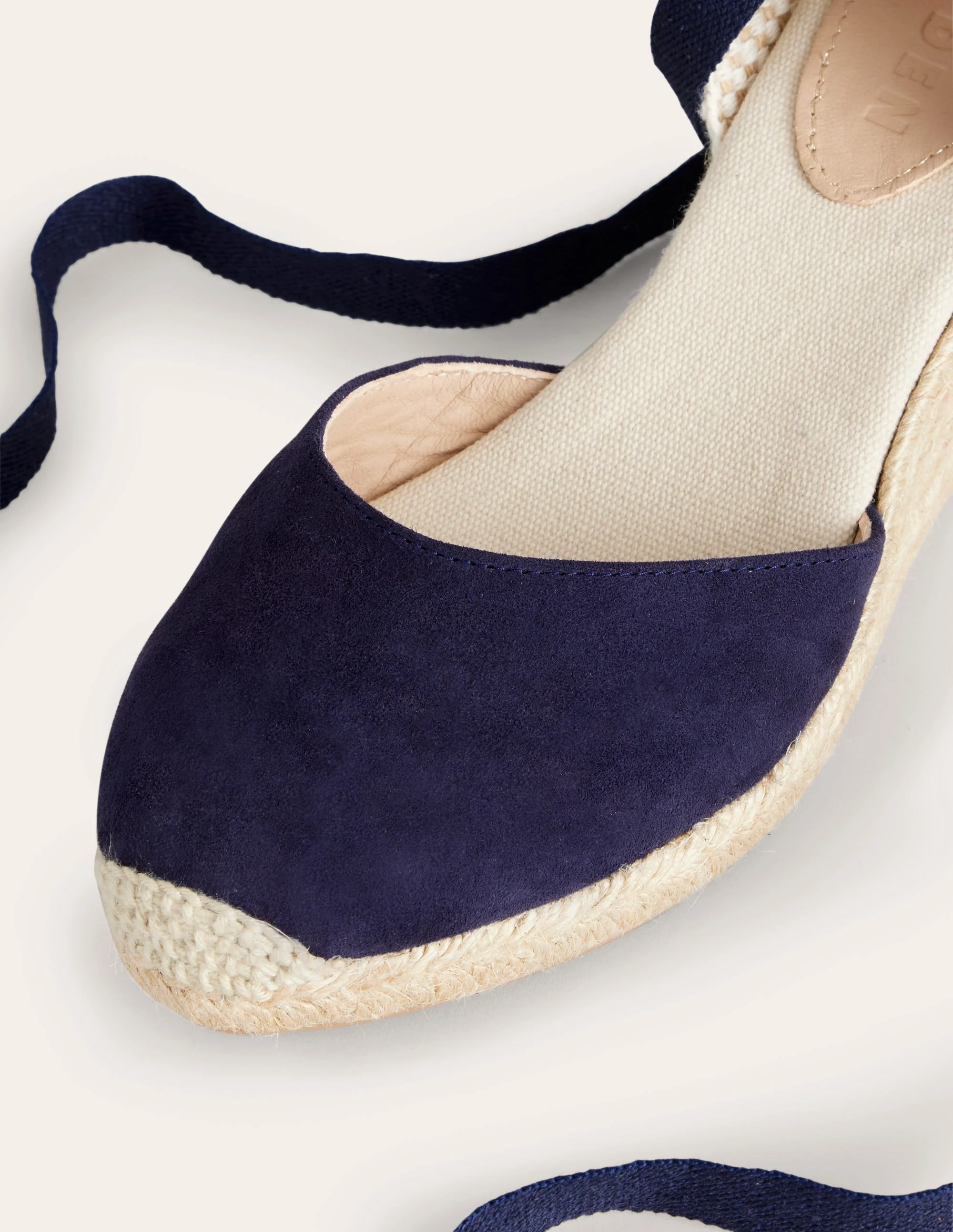 Cassie Espadrilles mit Keilabsatz-Marineblau - Image 3