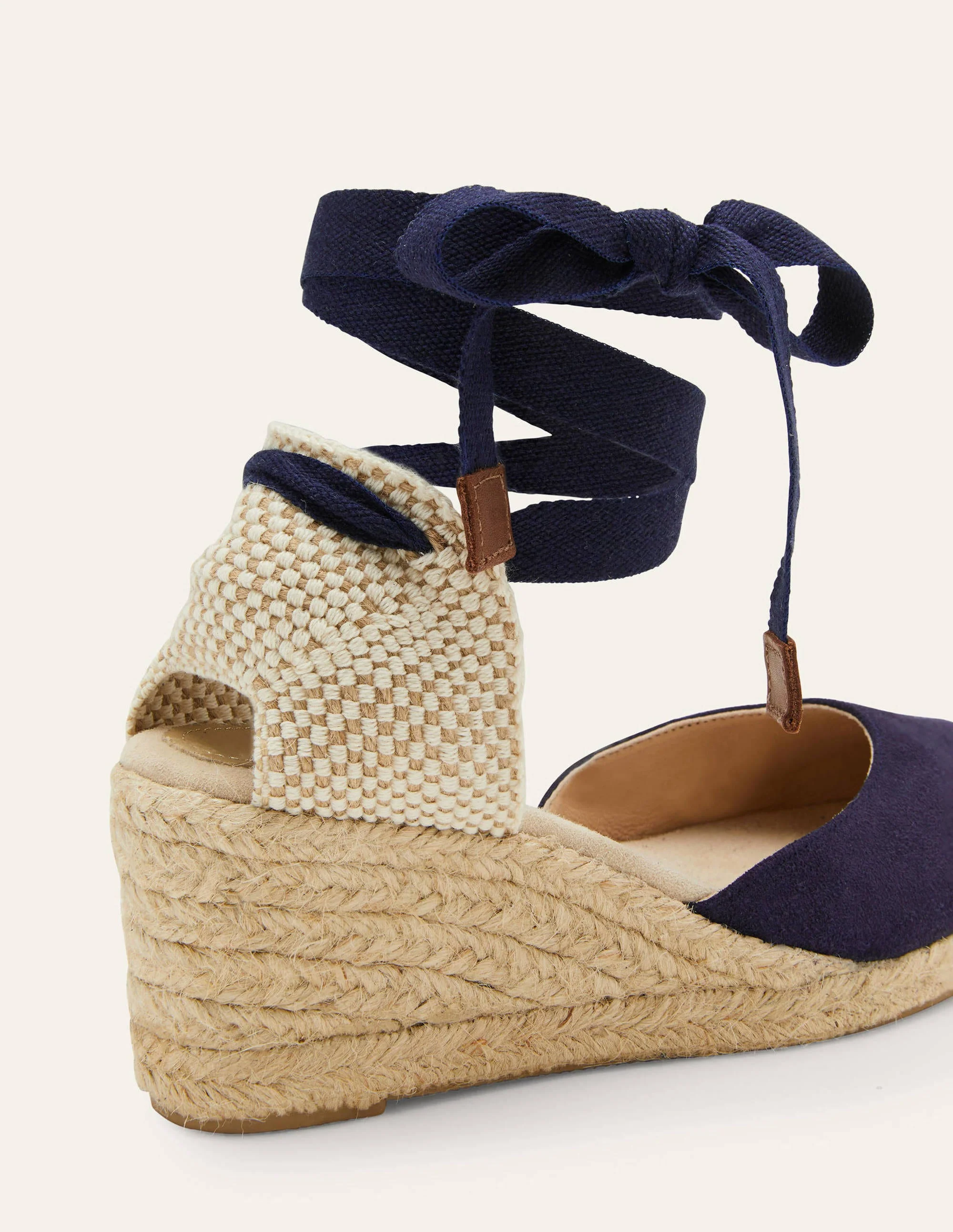 Cassie Espadrilles mit Keilabsatz-Marineblau - Image 4
