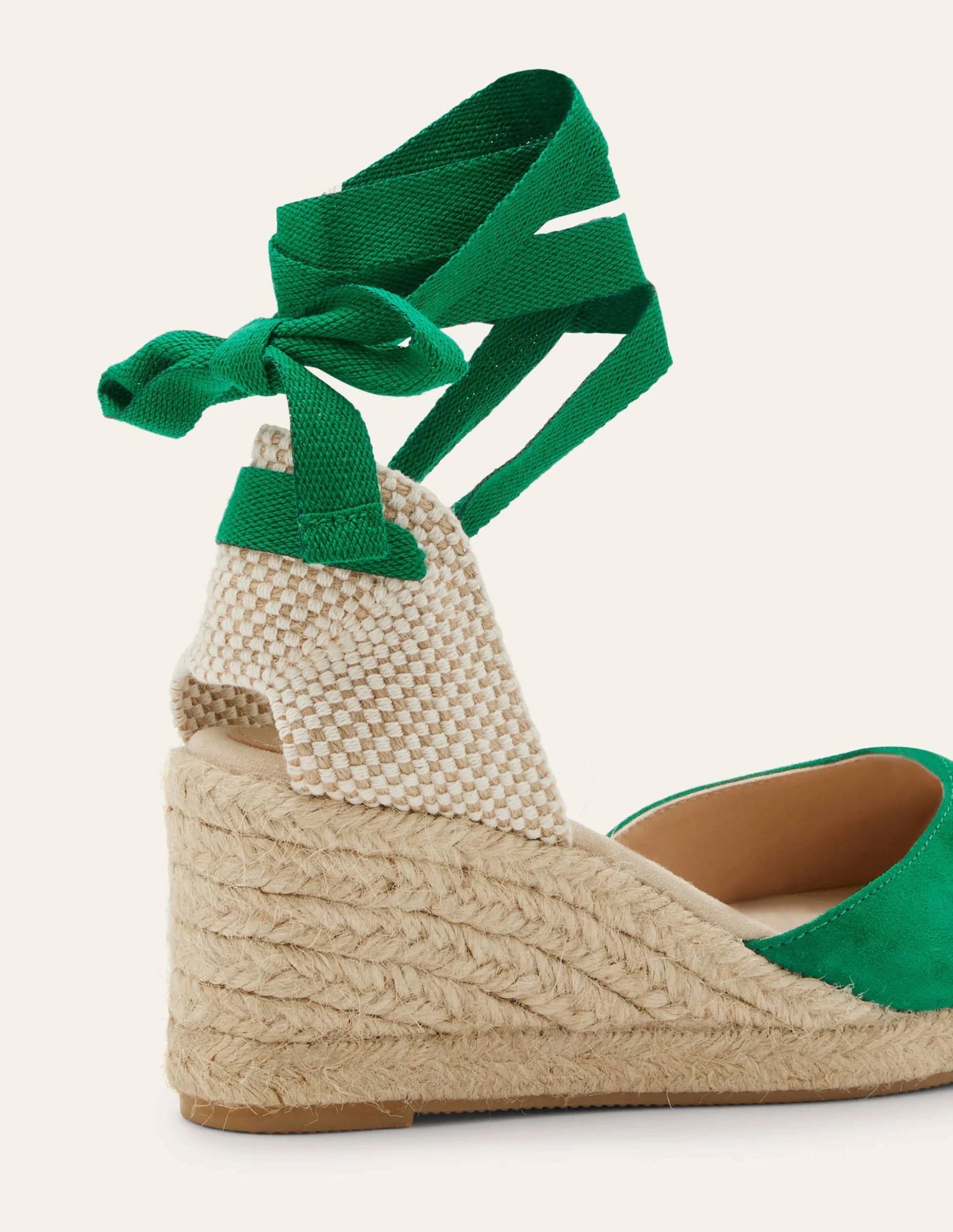 Cassie Espadrilles mit Keilabsatz-Schottengrün - Image 2