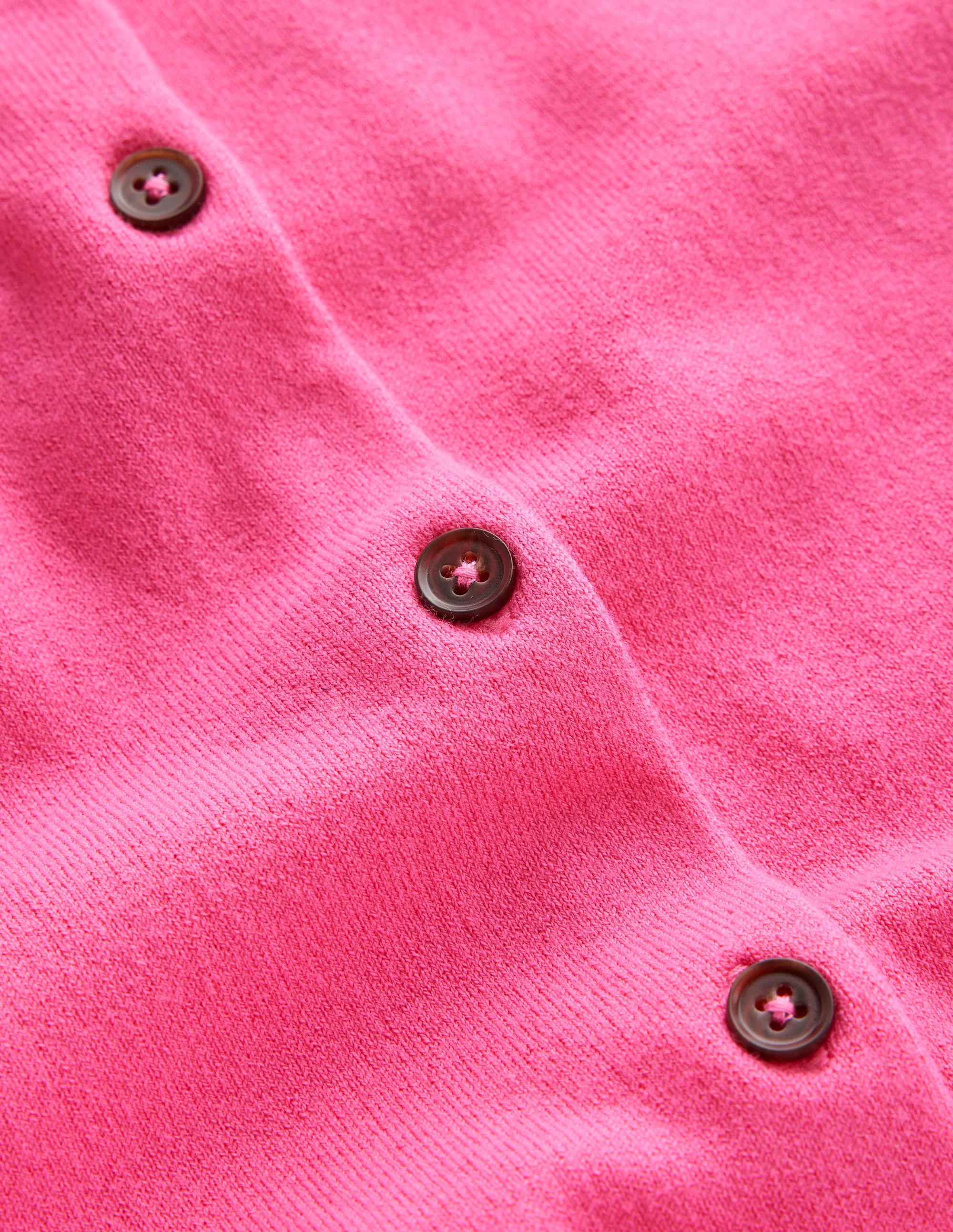 Catriona Cardigan aus Baumwolle-Karminrosa - Image 6