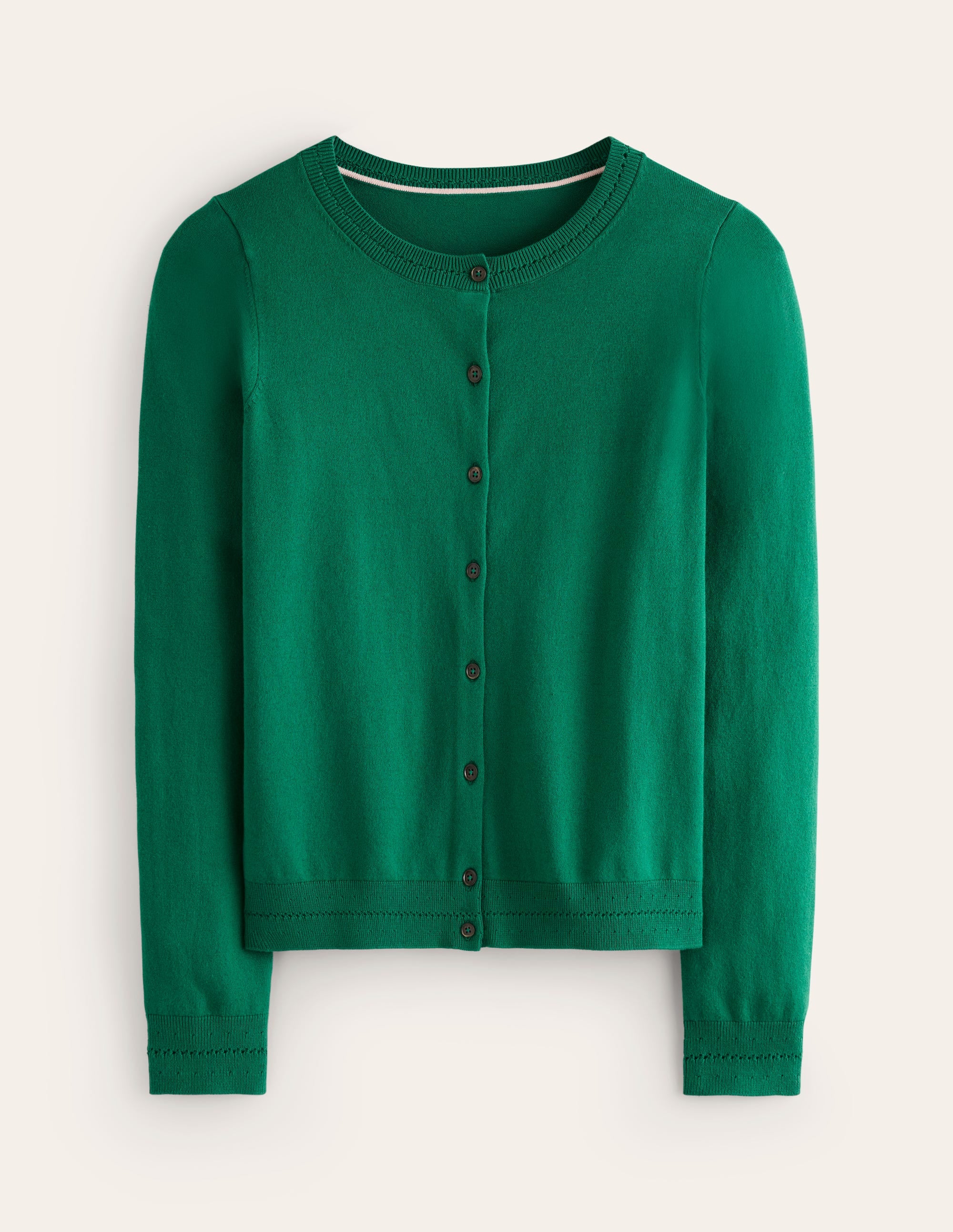 Catriona Cardigan aus Baumwolle-Malachitgrün - Image 5