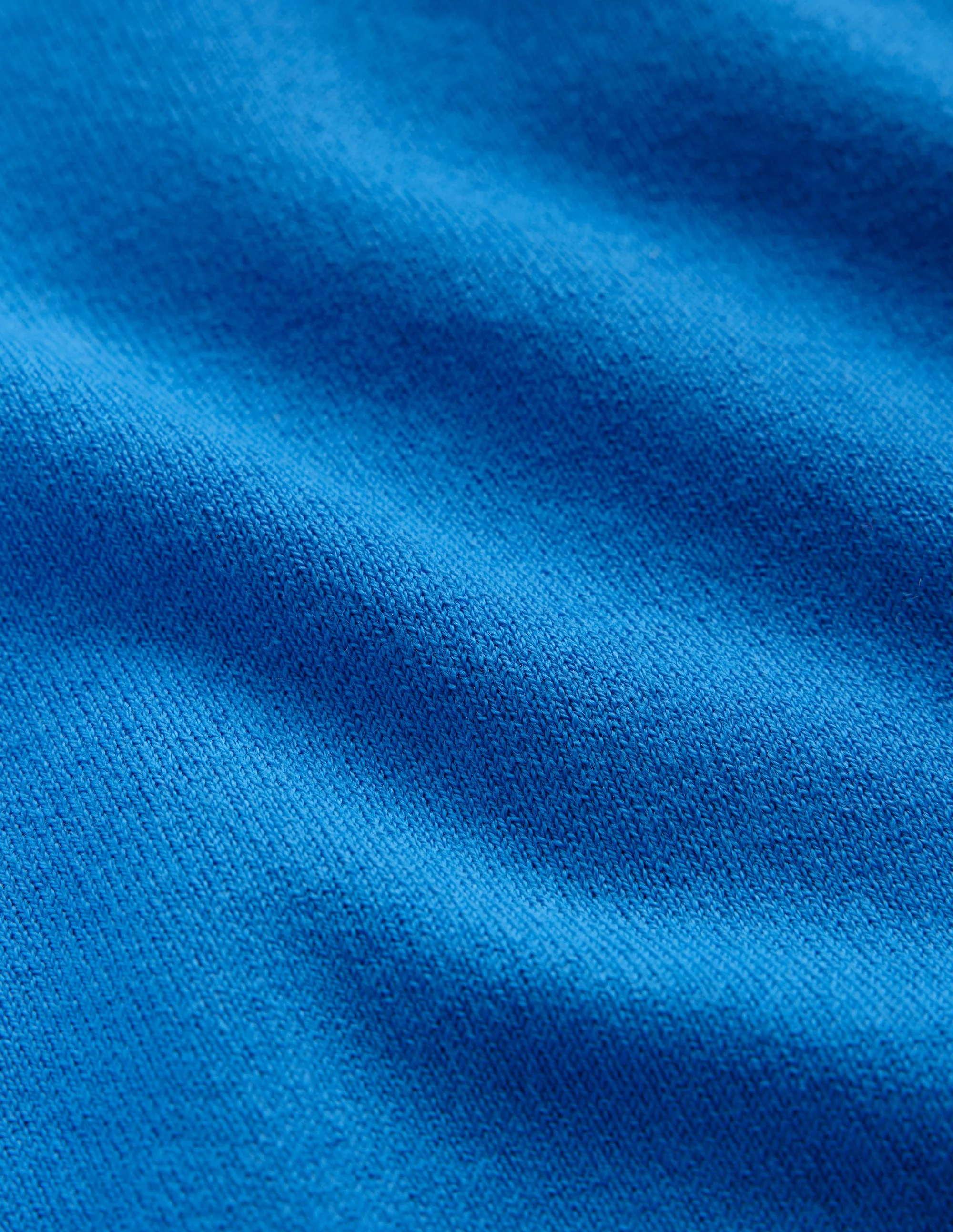 Catriona Pullover aus Baumwolle mit Rundhalsausschnitt-Leuchtendes Blau - Image 6