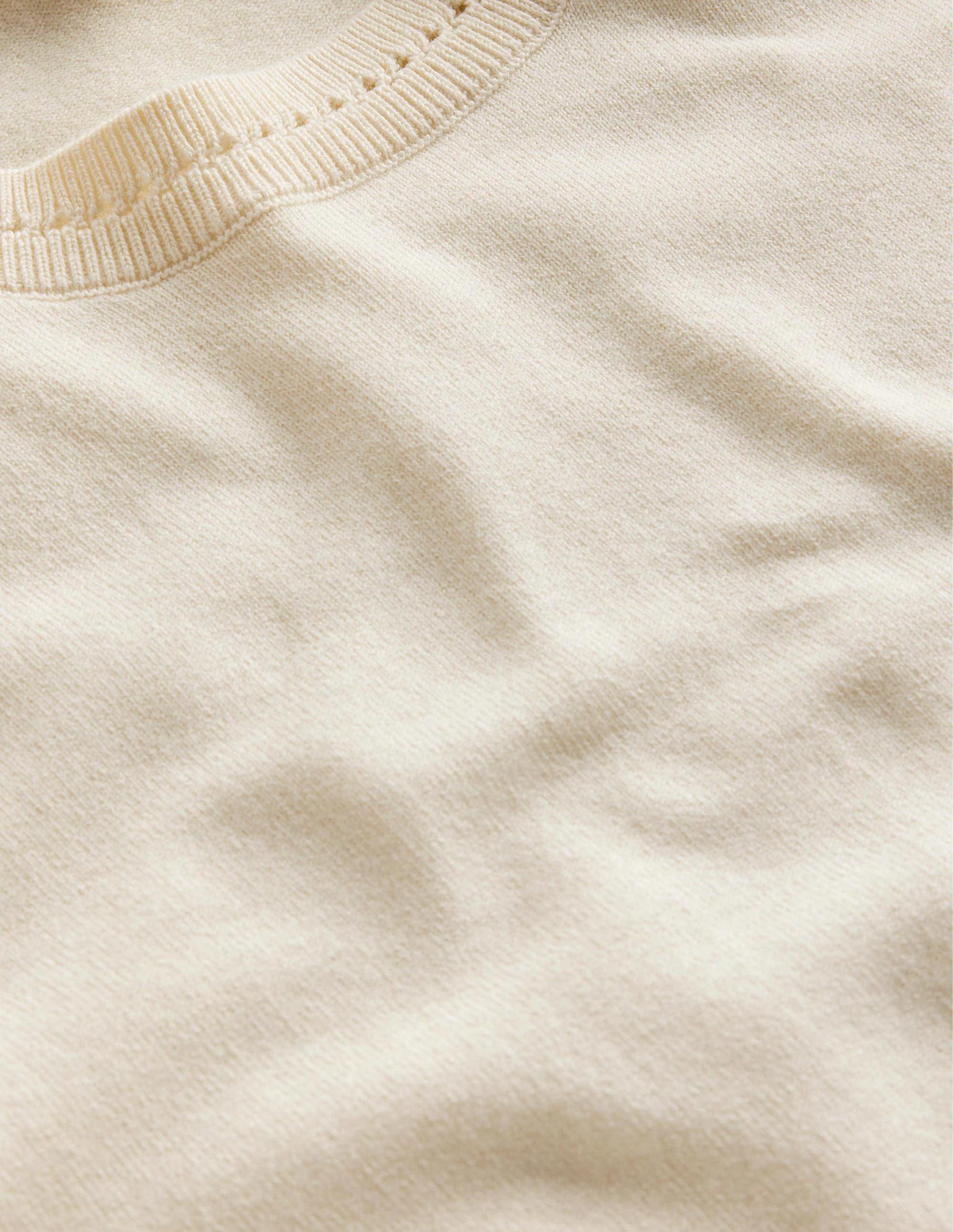 Catriona Pullover aus Baumwolle mit Rundhalsausschnitt-Warmes Naturweiß - Image 6