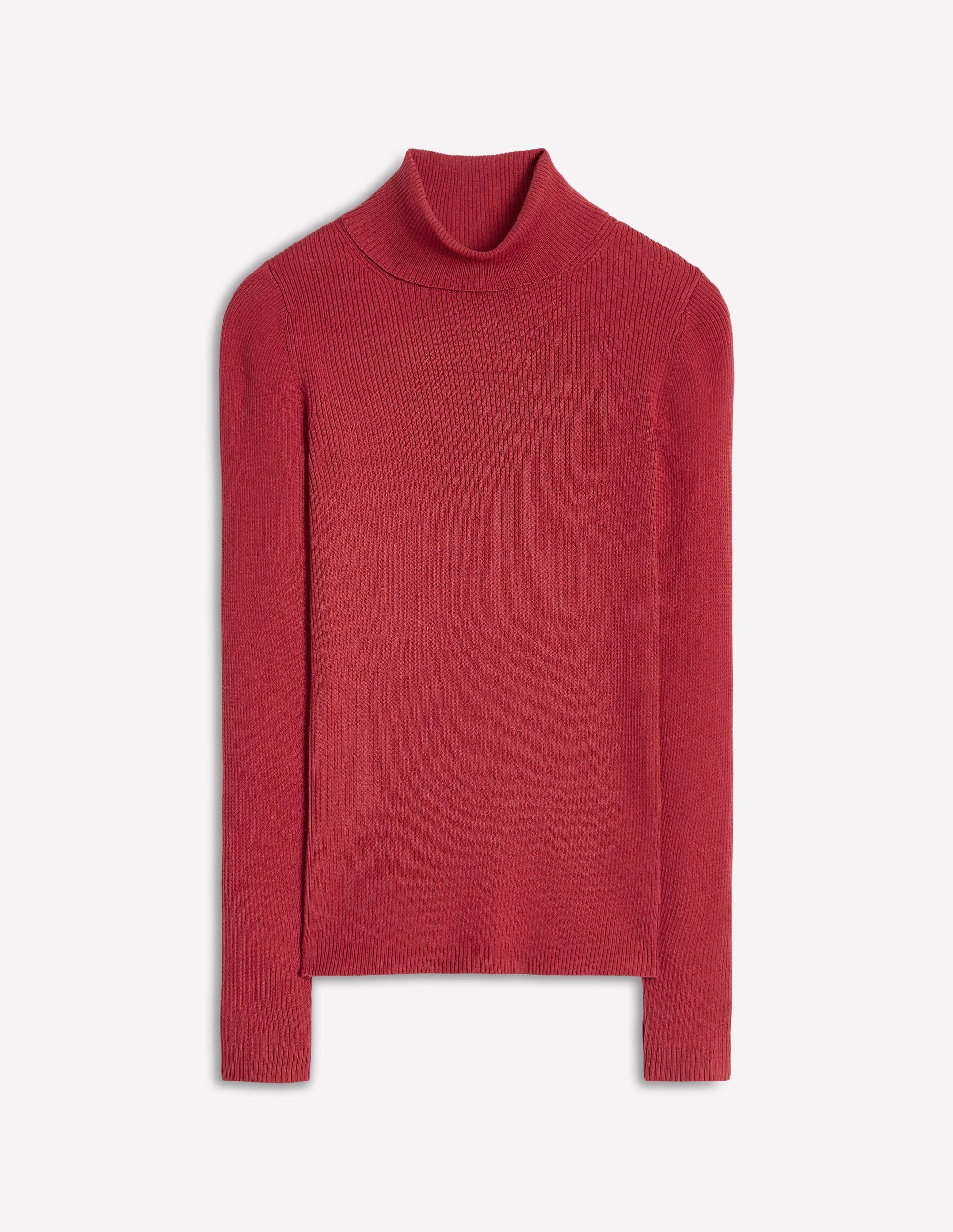 Catriona Rollkragenpullover-Rot Lakritz - Image 6