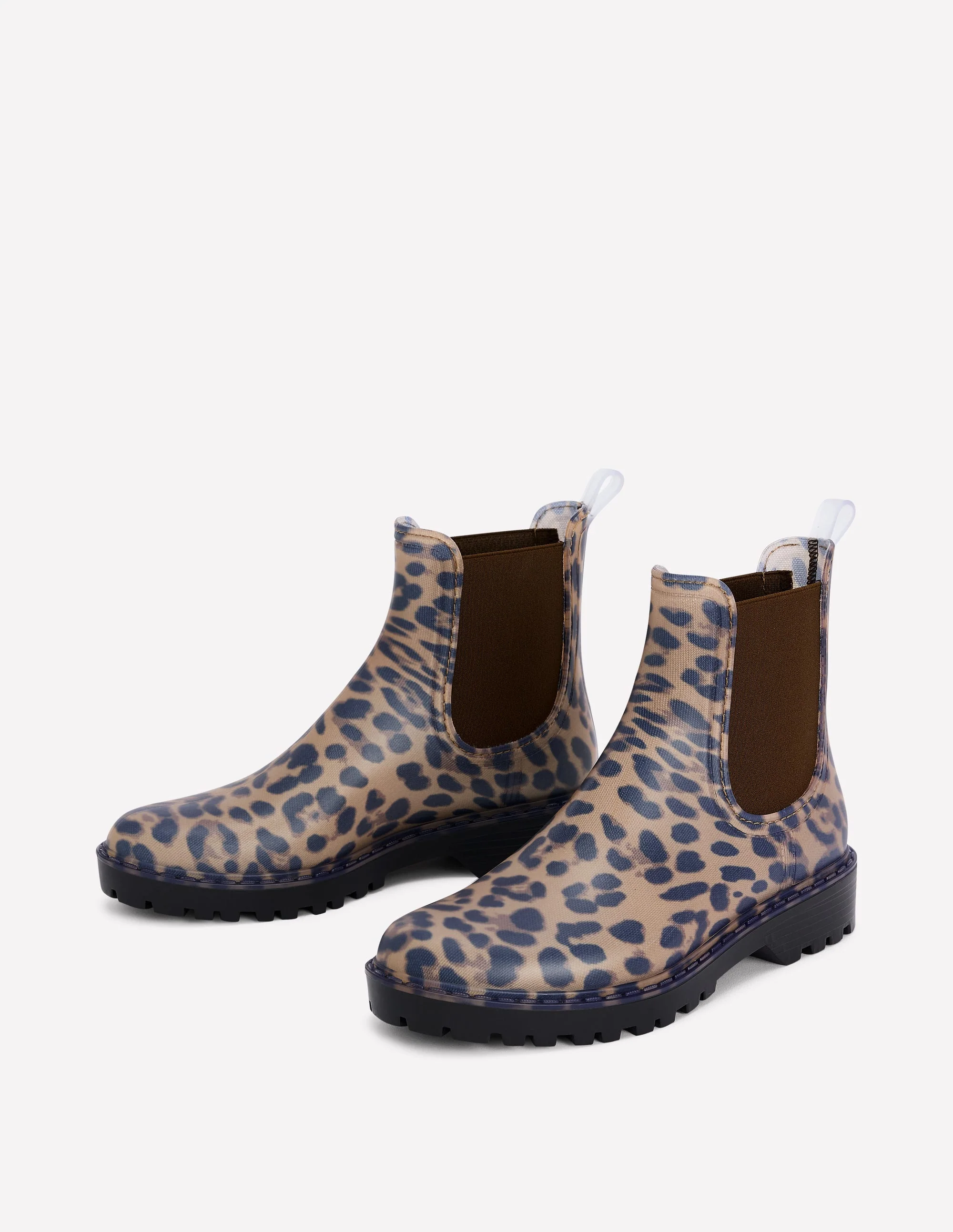 Chelsea Gummistiefel-Mohair, Leopardenmuster - Image 3