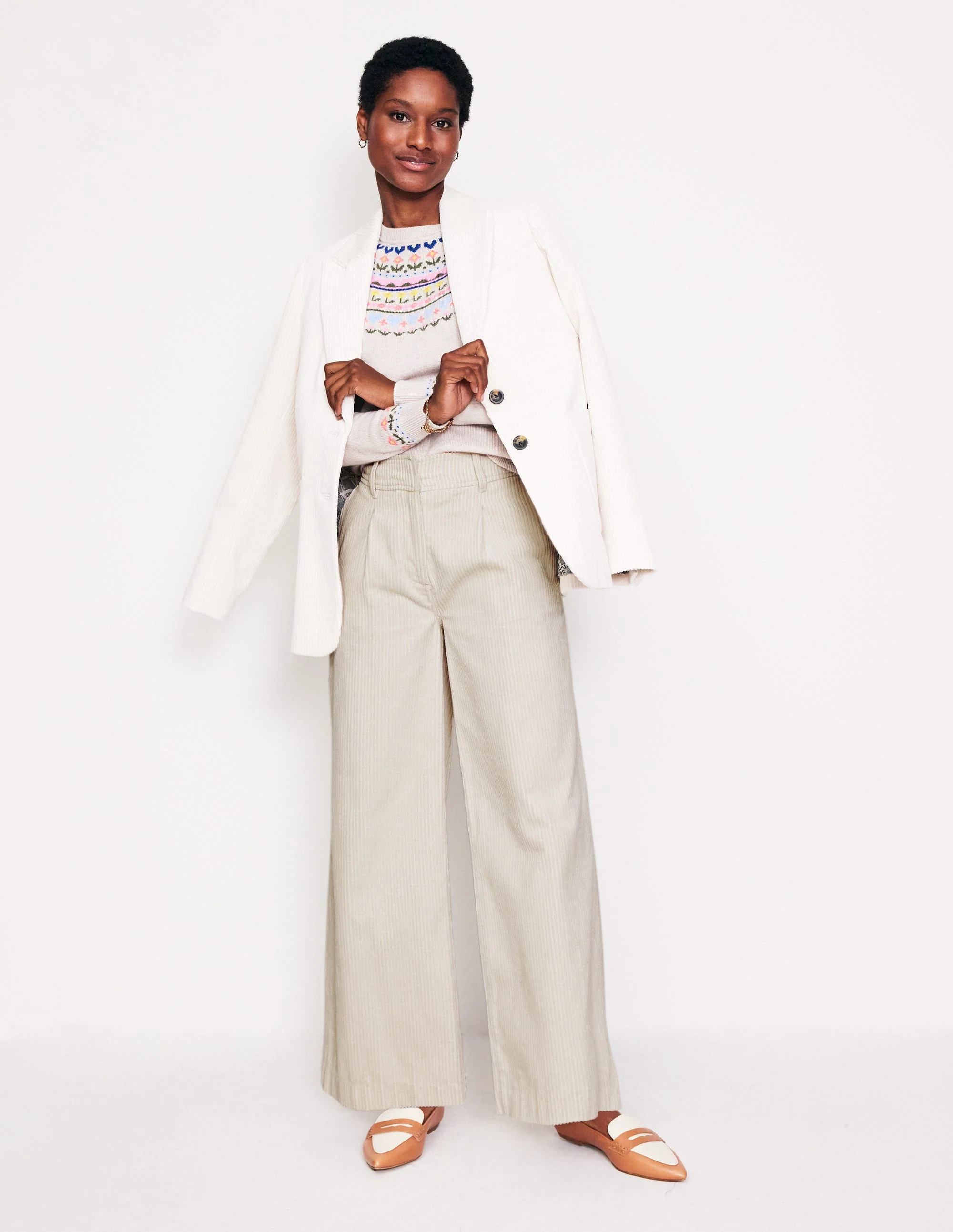 Chiswick Cordhose-Vanille - Image 5