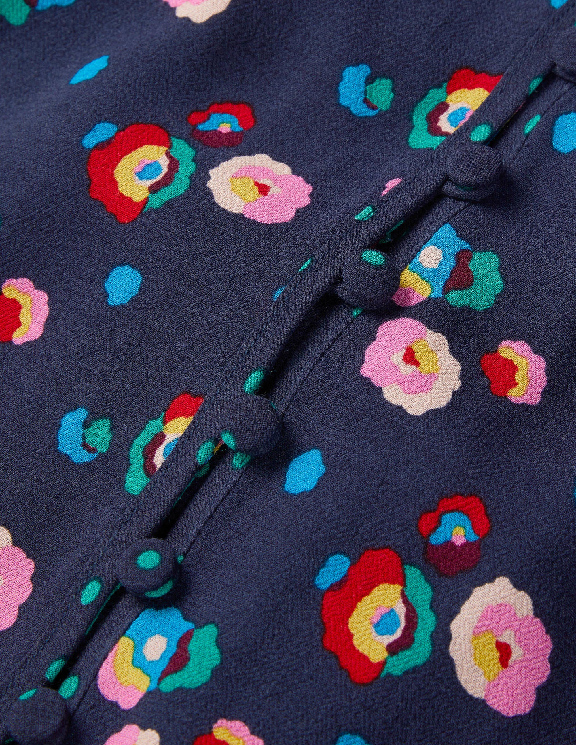 Christina Kleid-Navy, Üppige Pfingstrose - Image 6