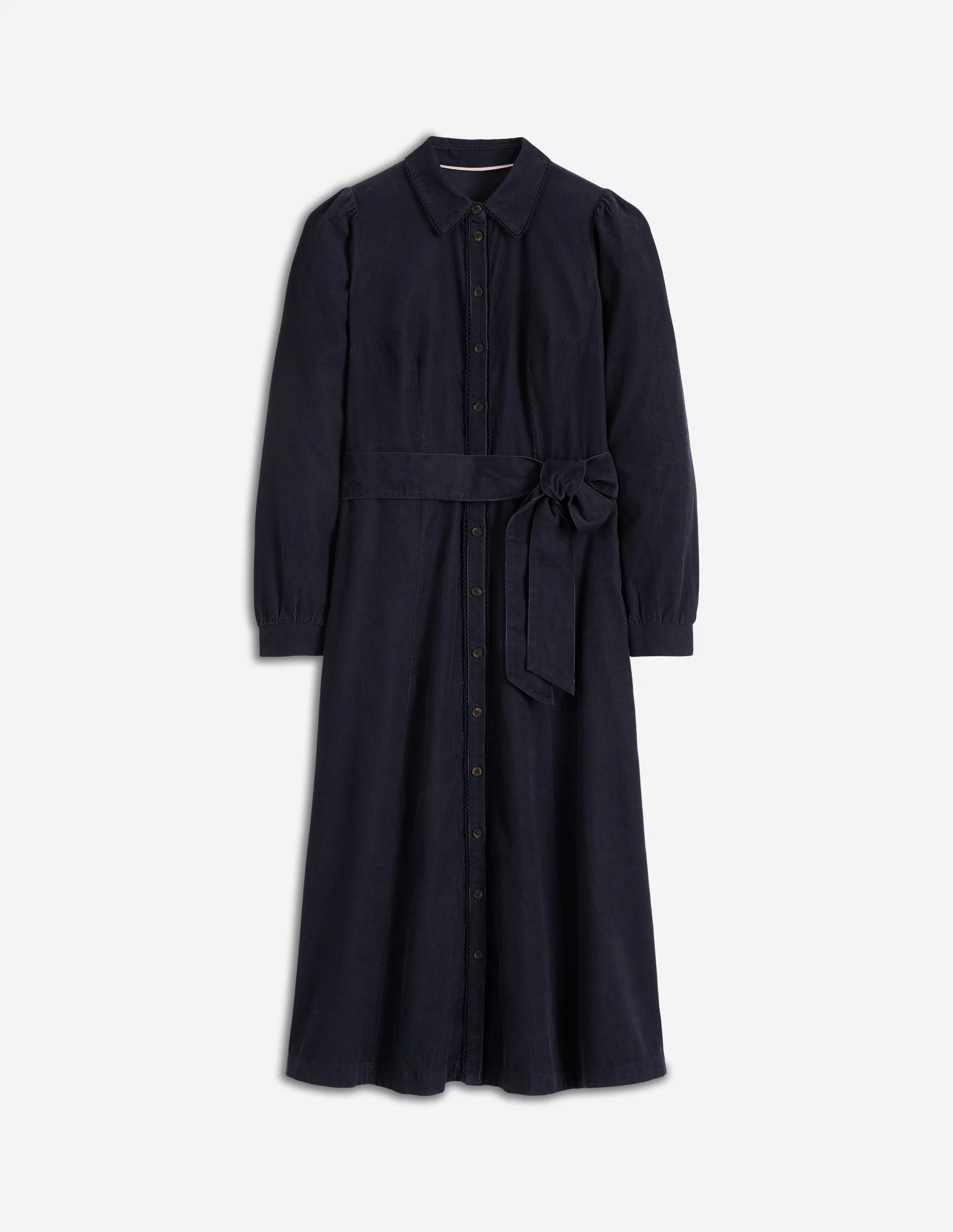 Clara Midikleid aus Cord-Mitternachtsblau - Image 6