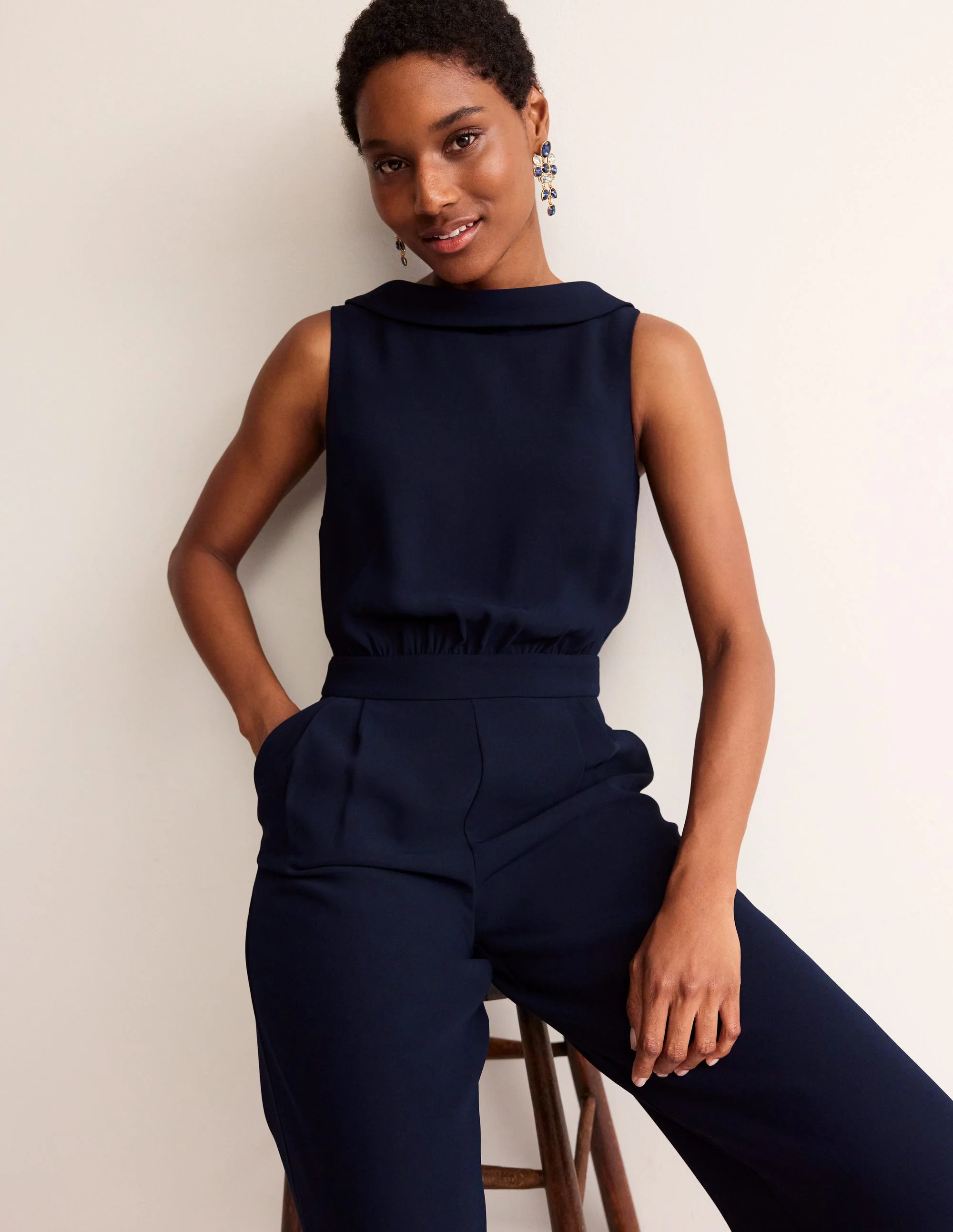 Clarissa Overall-Aqua Marine Marl - Image 4