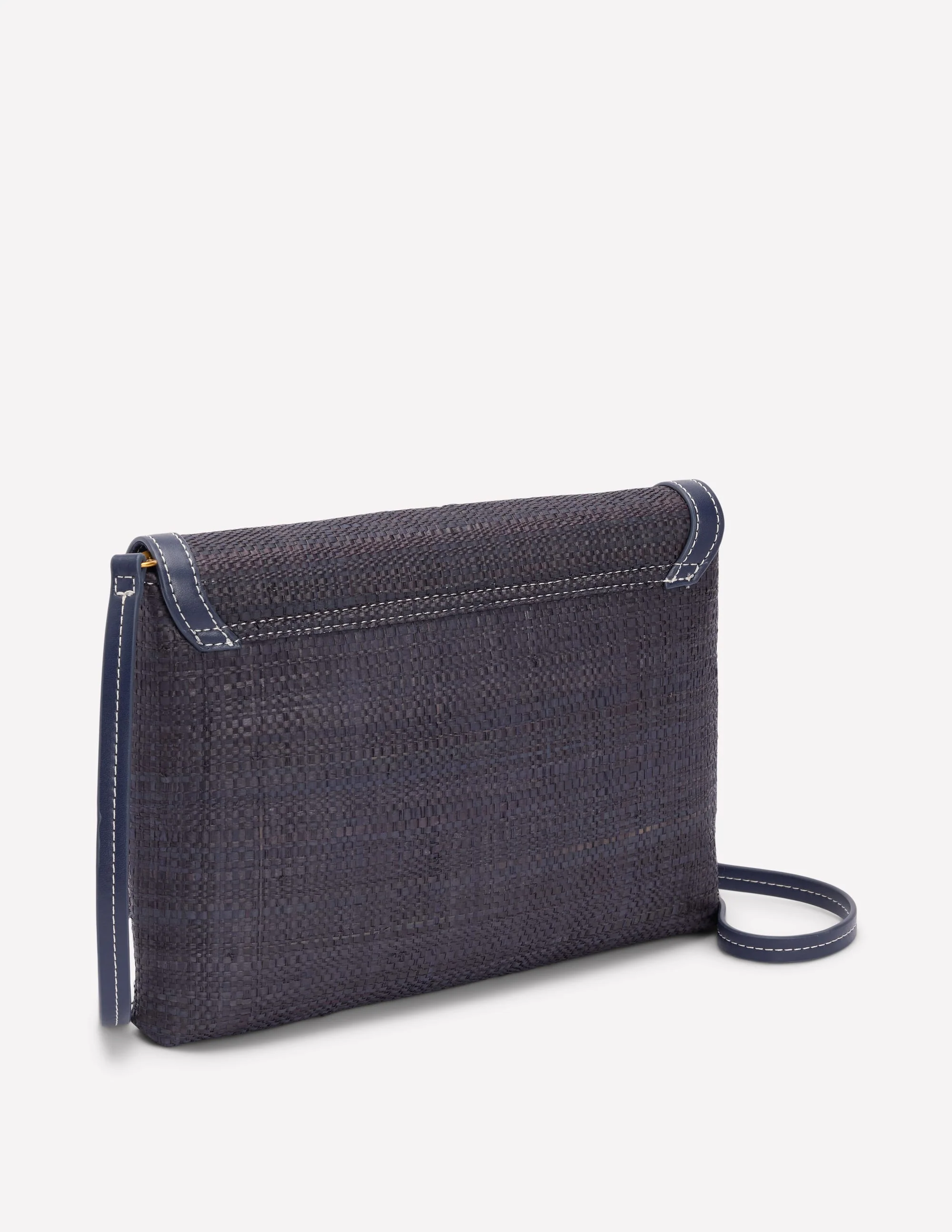 Clutch mit Trensendetail-Marineblau - Image 3