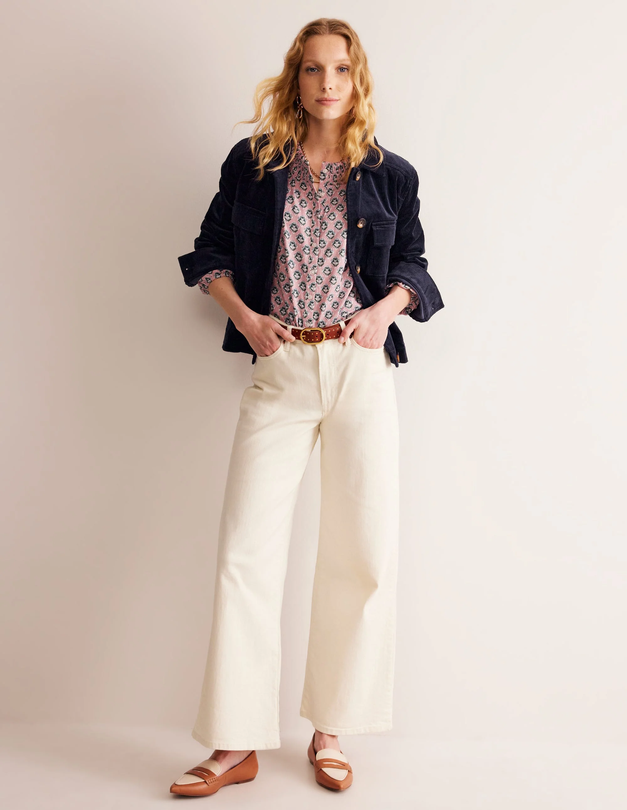 Cordjacke-Aqua Marine Marl - Image 5