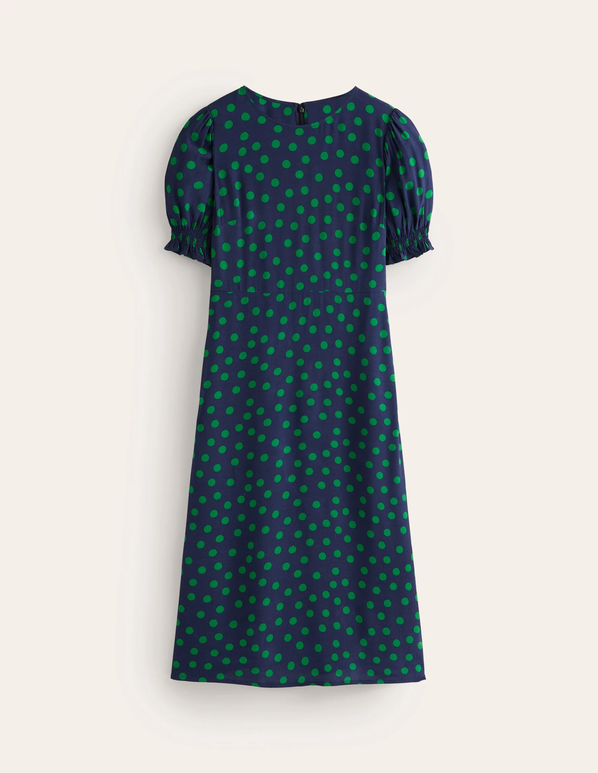 Corinne Midi-Teekleid-Bluebell Poppy Ditsy - Image 5