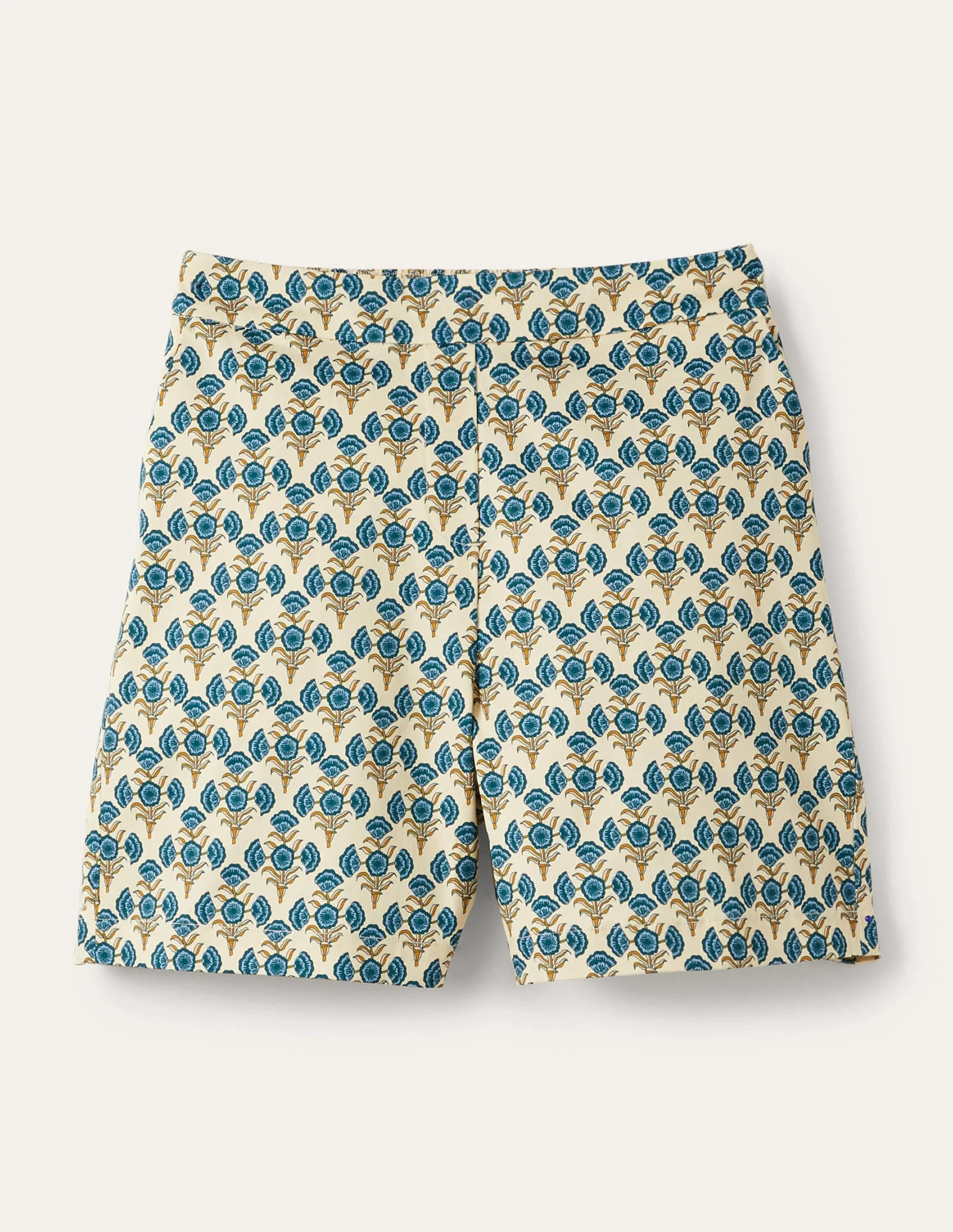 Danby Shorts zum Hineinschlüpfen-Chesapeake Bay, Geometrisches Blumenmuster - Image 5