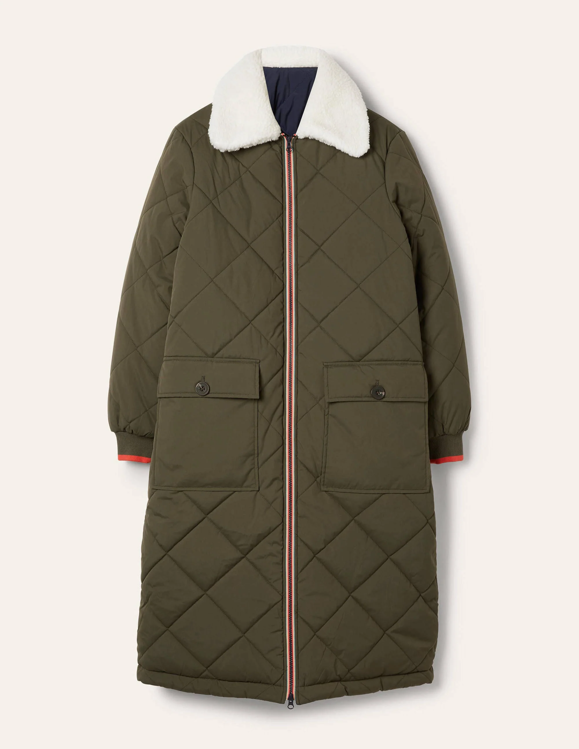Danby Steppmantel-Khaki - Image 7