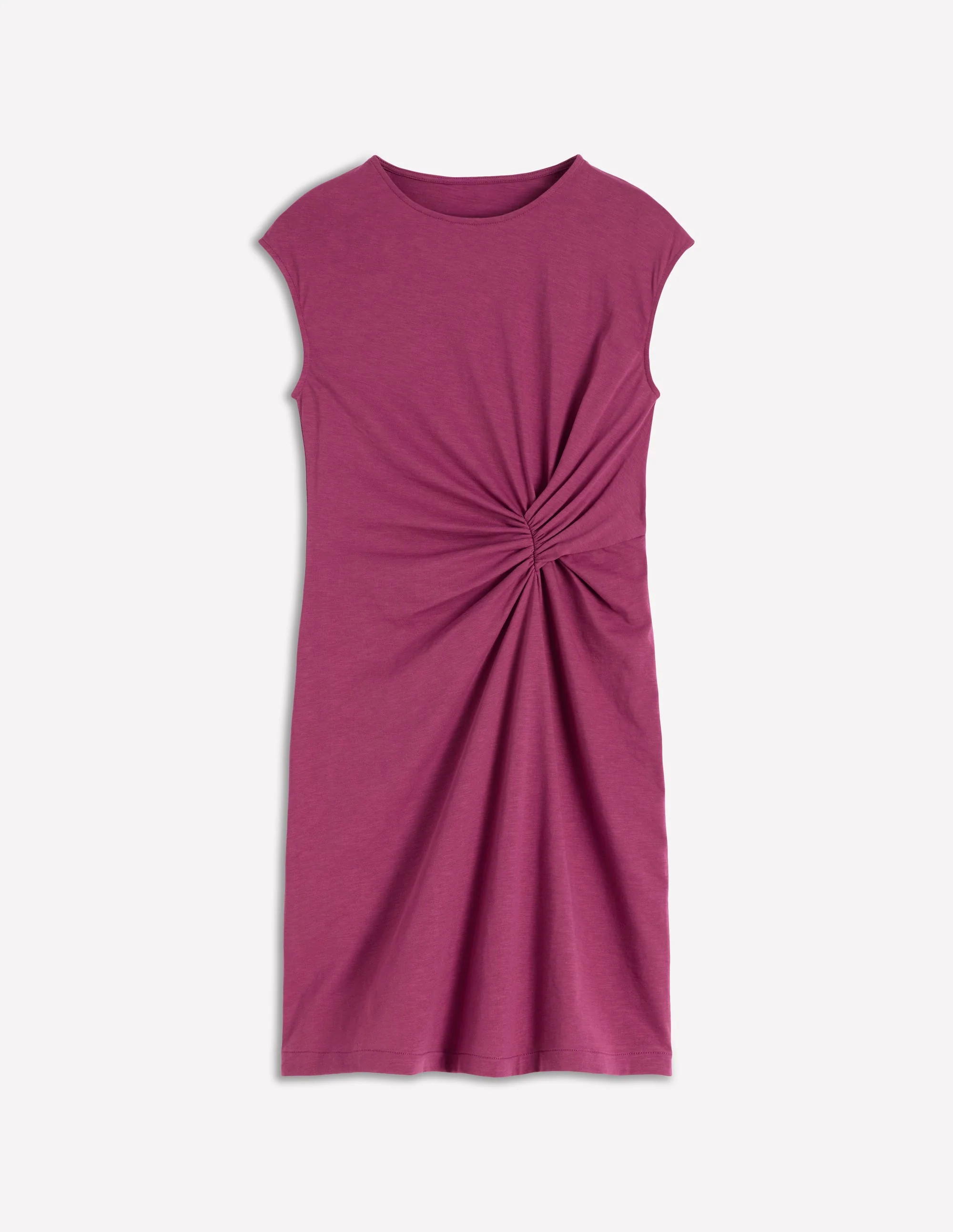 Delilah Kurzes Kleid mit Twistdetail-Himbeer-Coulis - Image 5