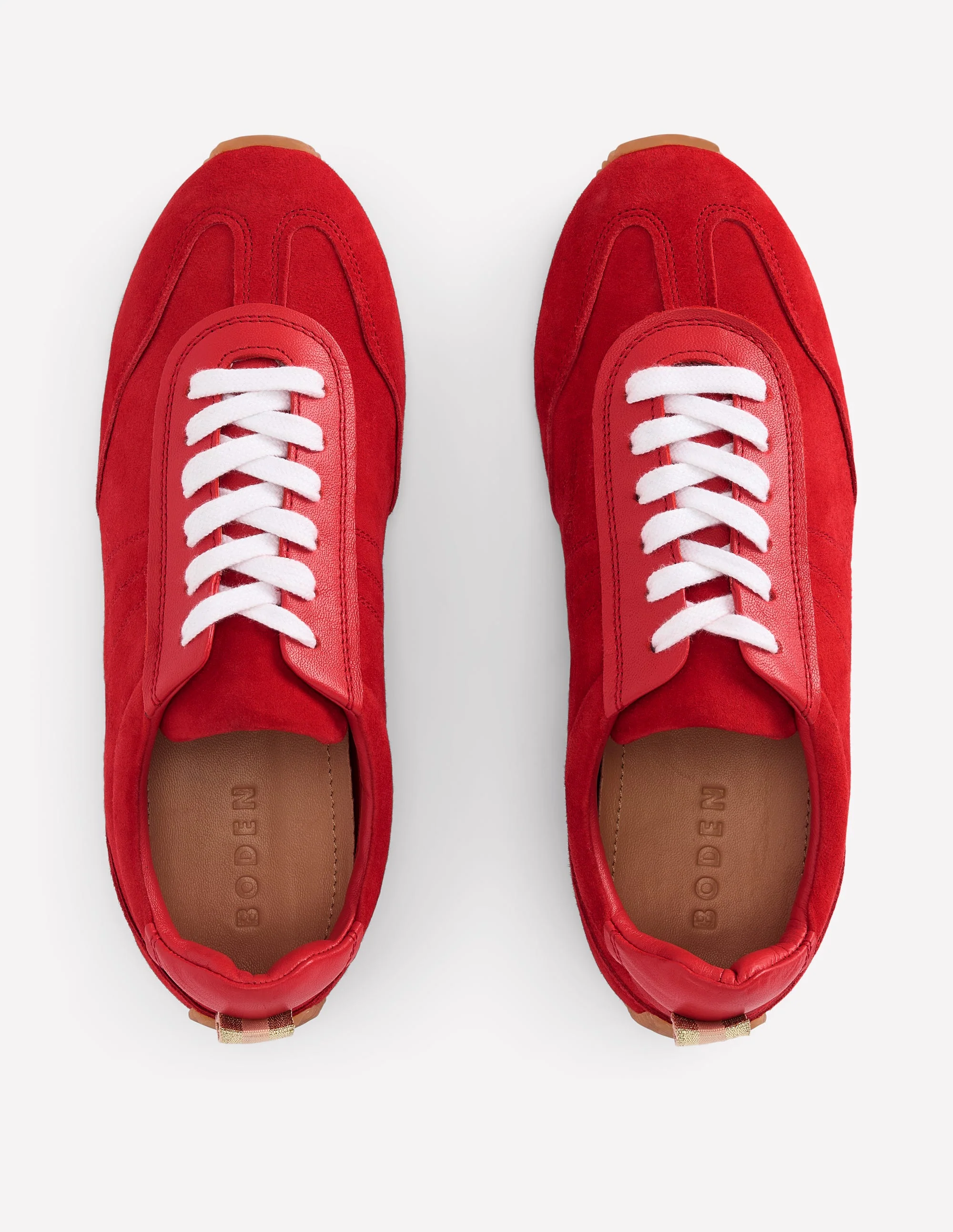 Delphine Sneaker mit schmaler Sohle-ROT - Image 7