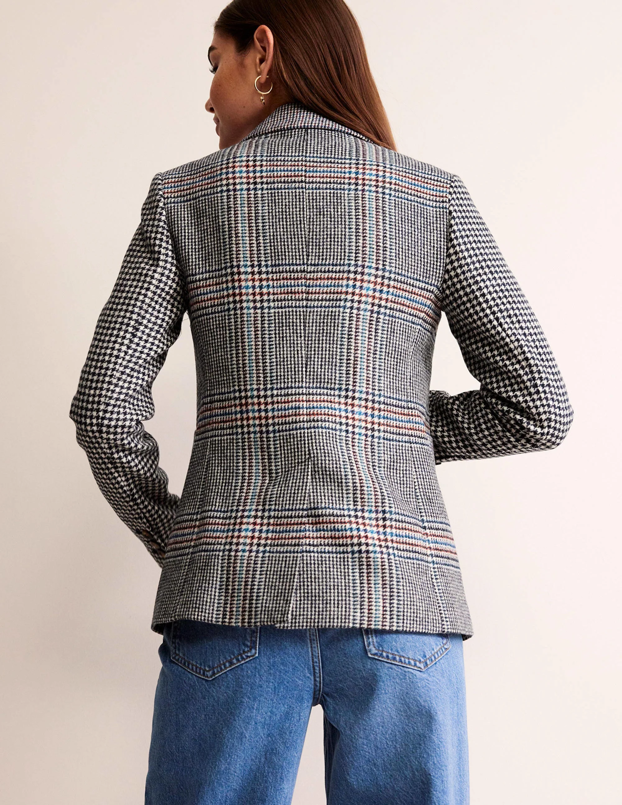 Der Marylebone Tweed-Blazer-Hotchpotch Karo - Image 3