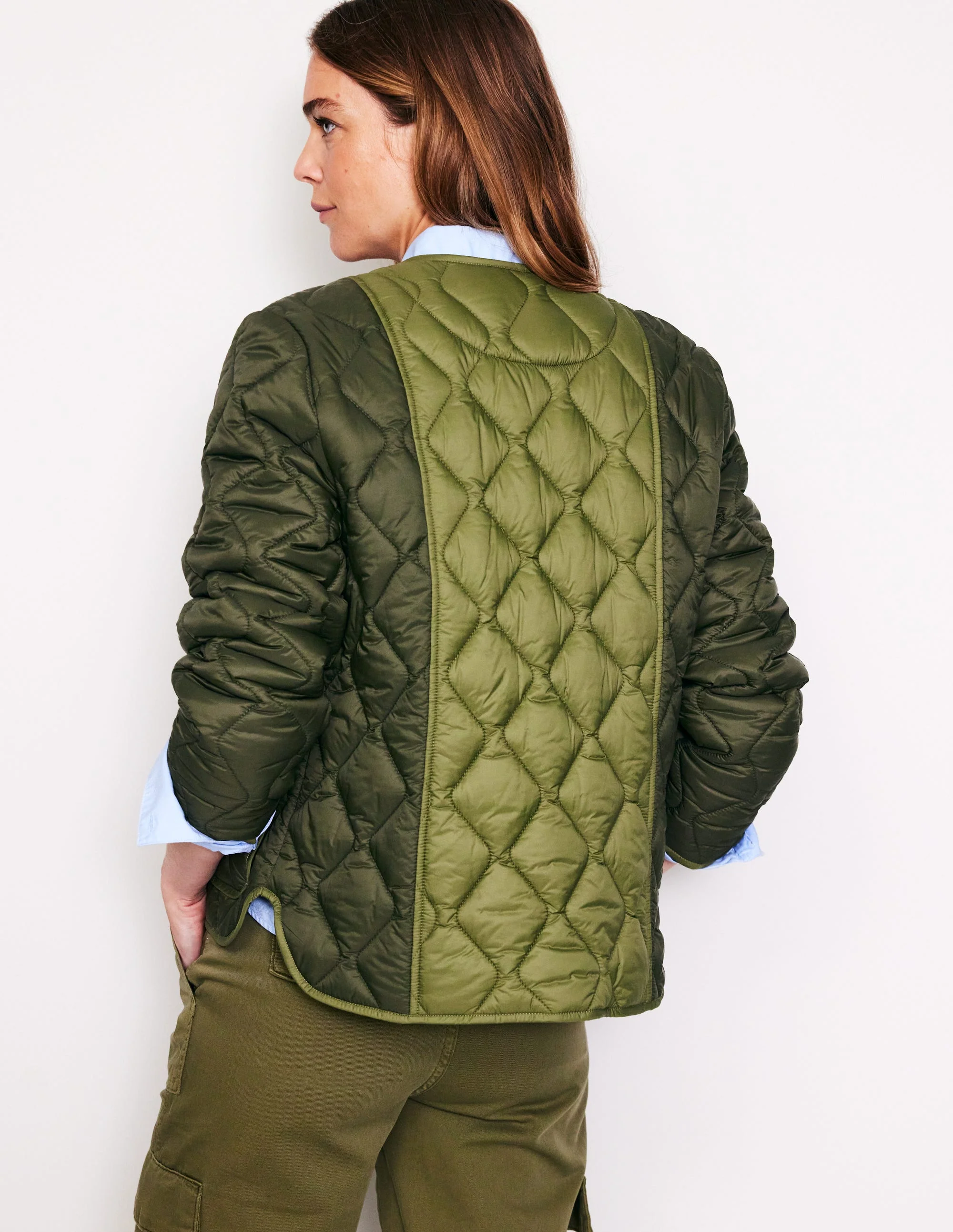 Derby Steppjacke-Winter Moos - Image 3