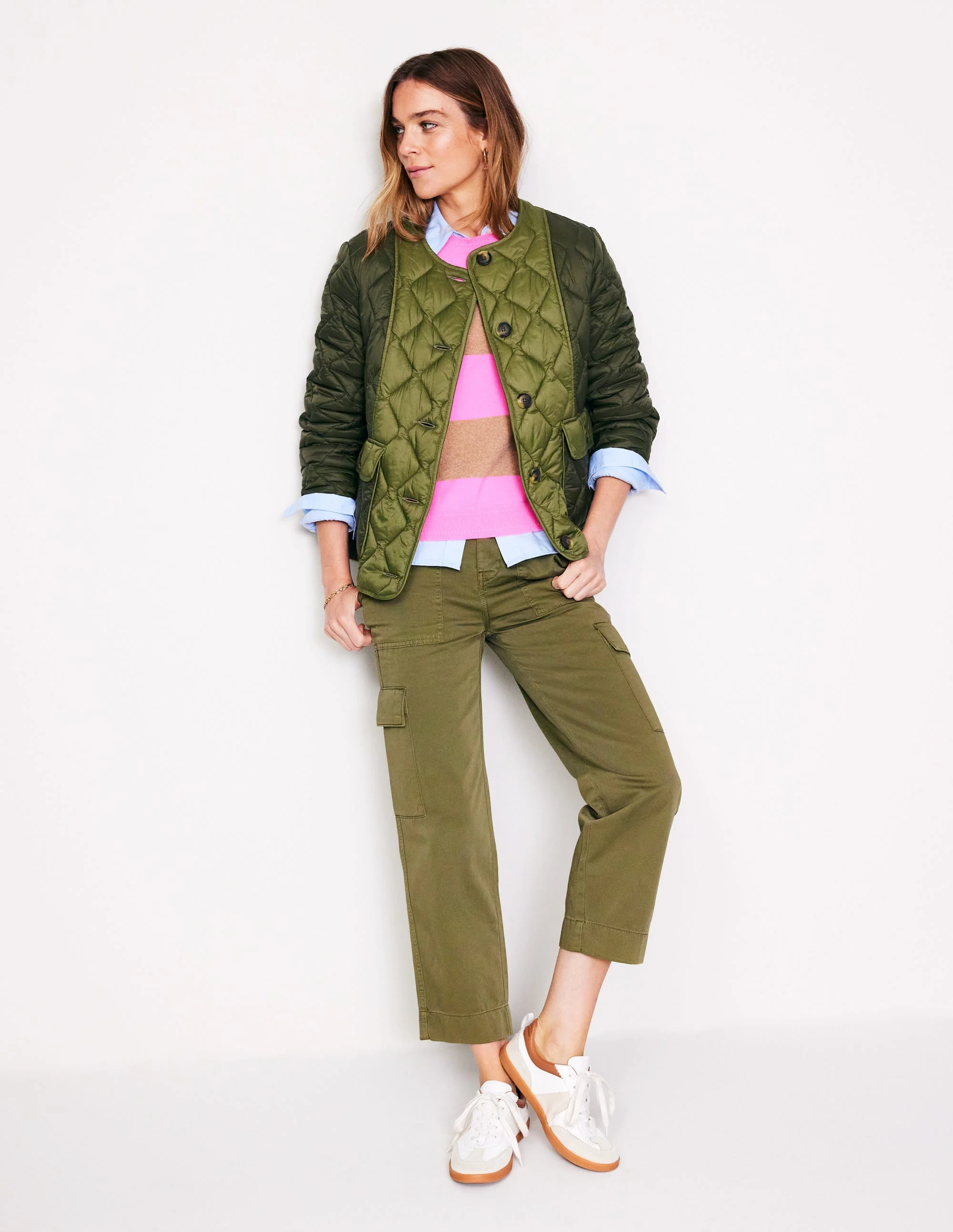 Derby Steppjacke-Winter Moos - Image 4
