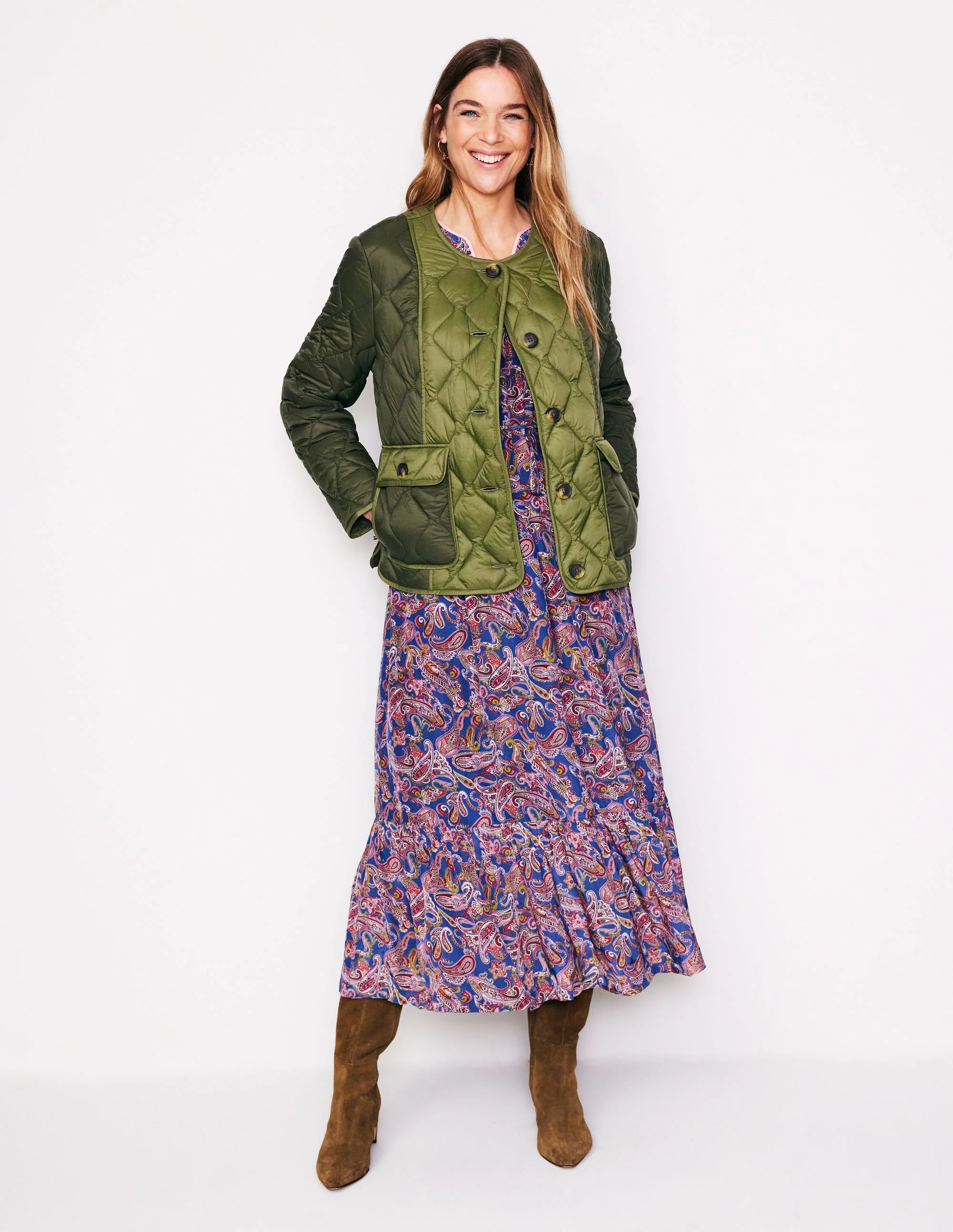 Derby Steppjacke-Winter Moos - Image 5