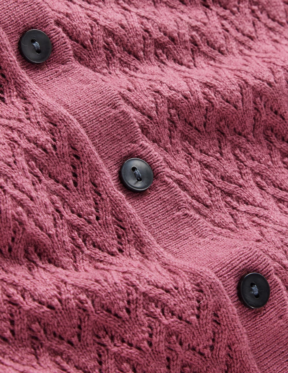 Diane Pointelle-Strickjacke-Rosa Heide - Image 6