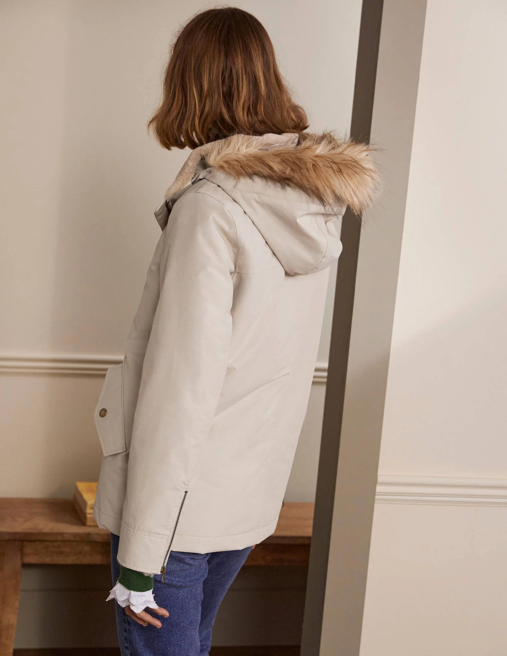 Dunbar Jacke-Warmes Grau - Image 2