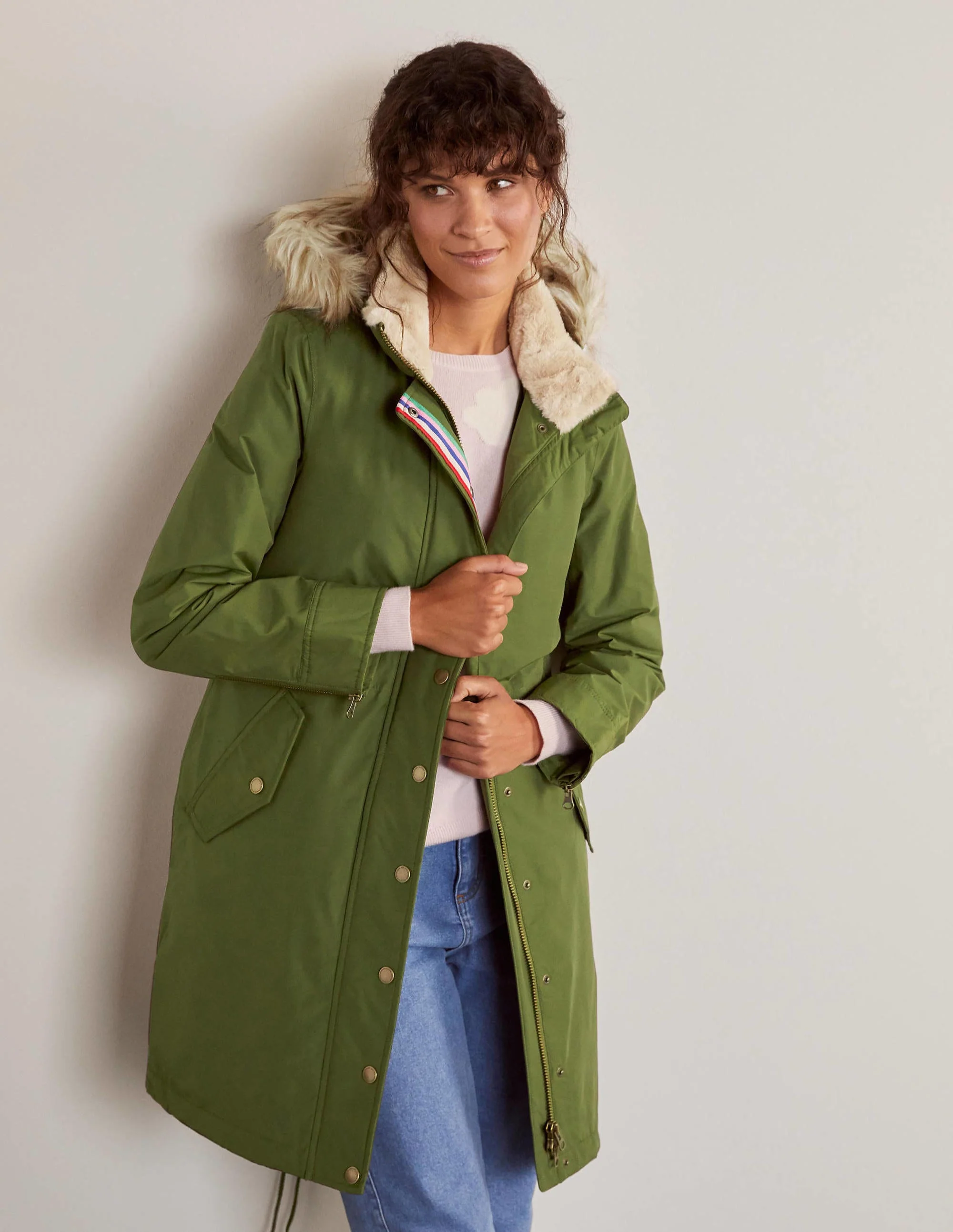 Dunbar Parka-Oregano