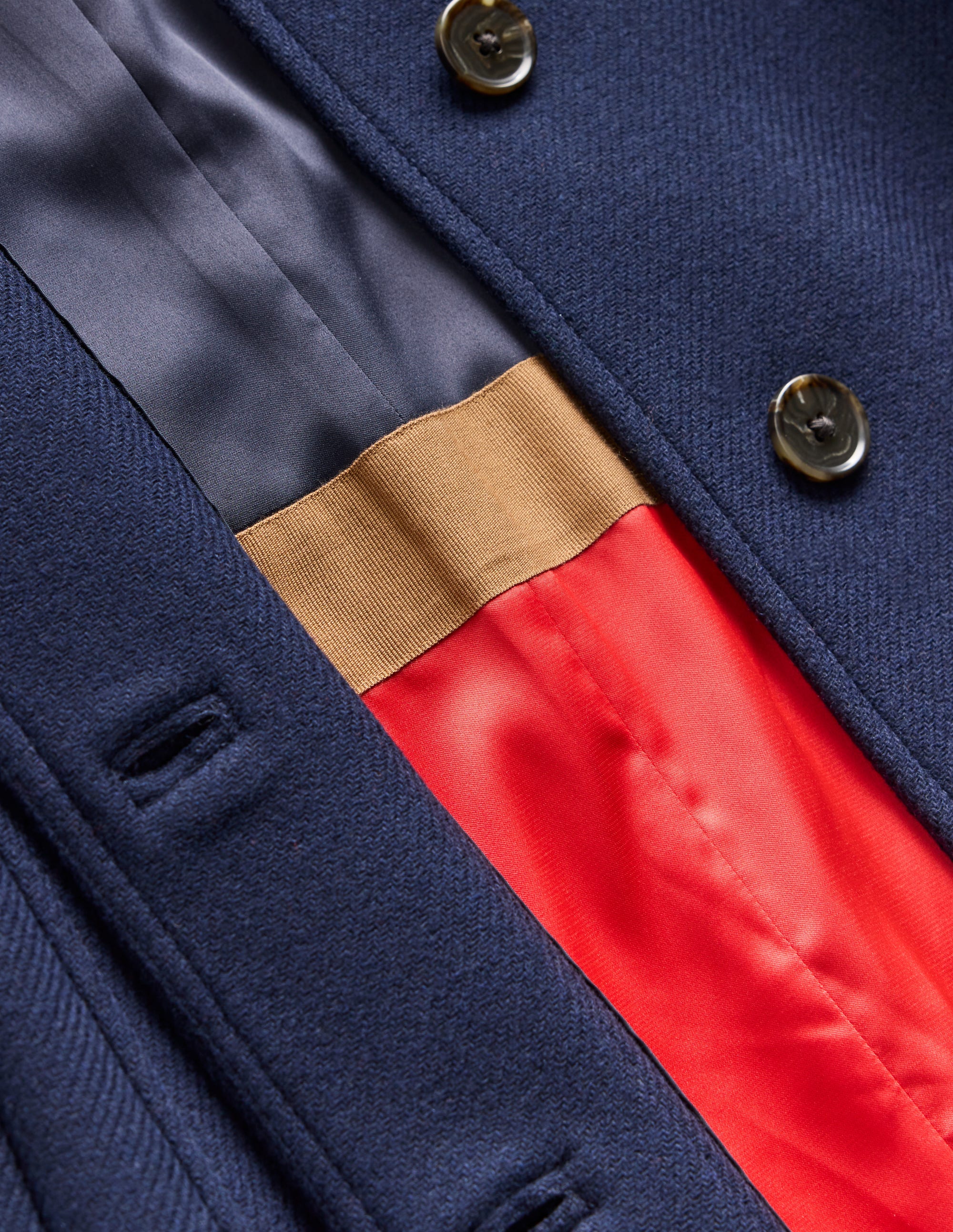 Durham Mantel aus Wollmischung-Marineblau - Image 9