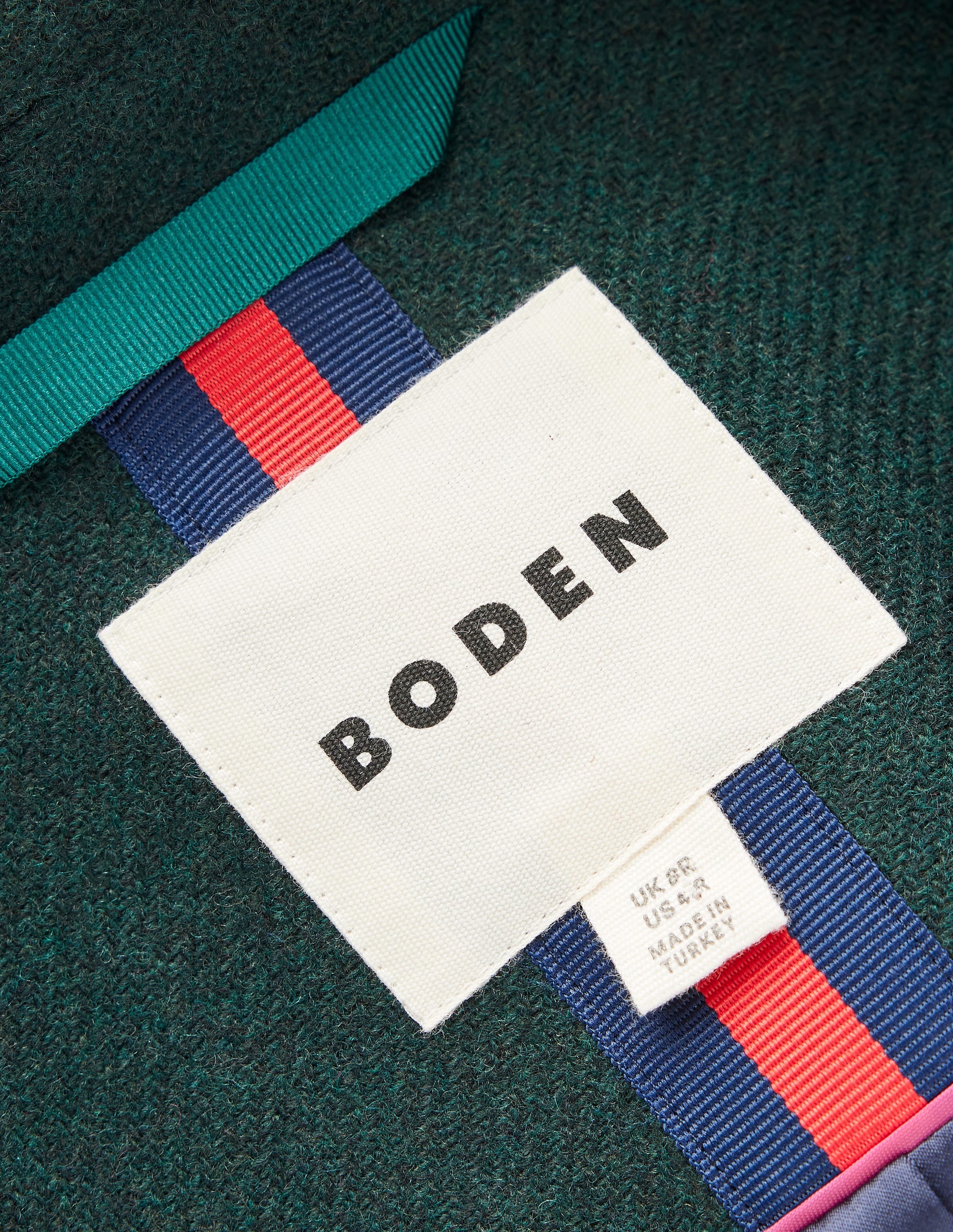 Durham Midi-Mantel-Peach Sorbet Poppy Ditsy - Image 9