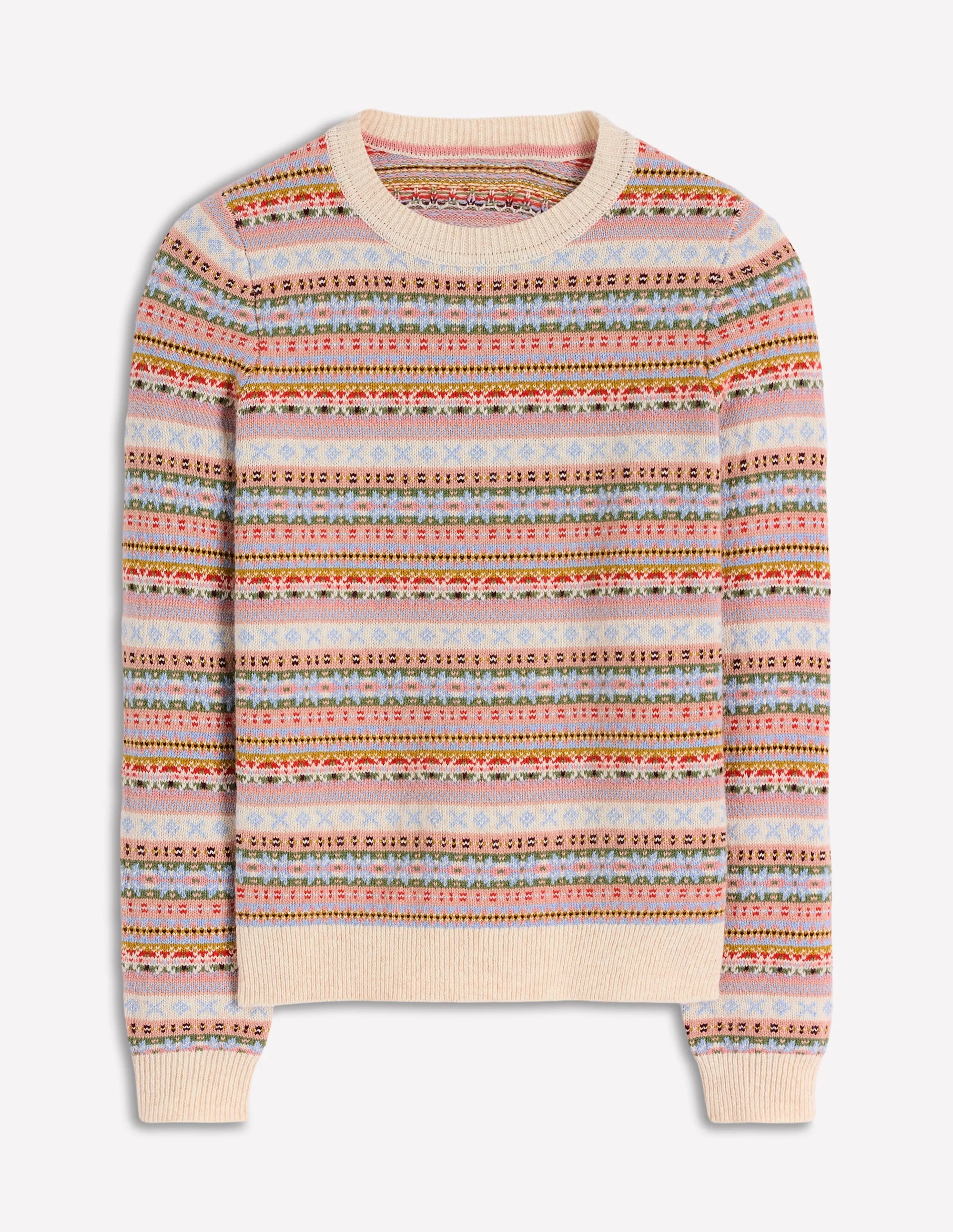 Edie Fair-Isle-Pullover-Klassisch Fair-Isle - Image 6