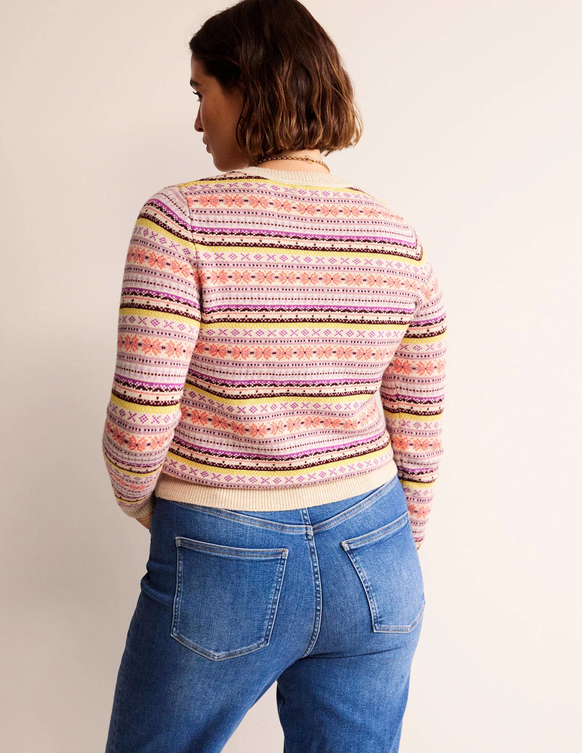 Edie Fair-Isle-Pullover-Kreiderosa Fair-Isle - Image 6