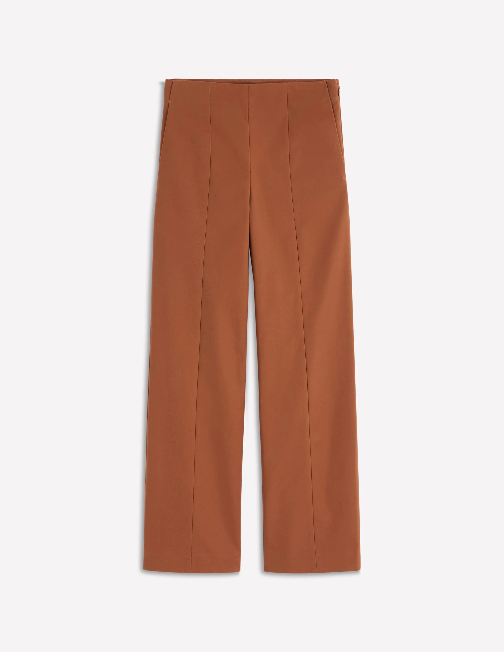 Elegante 7/8-Hose-Rotbraun - Image 6