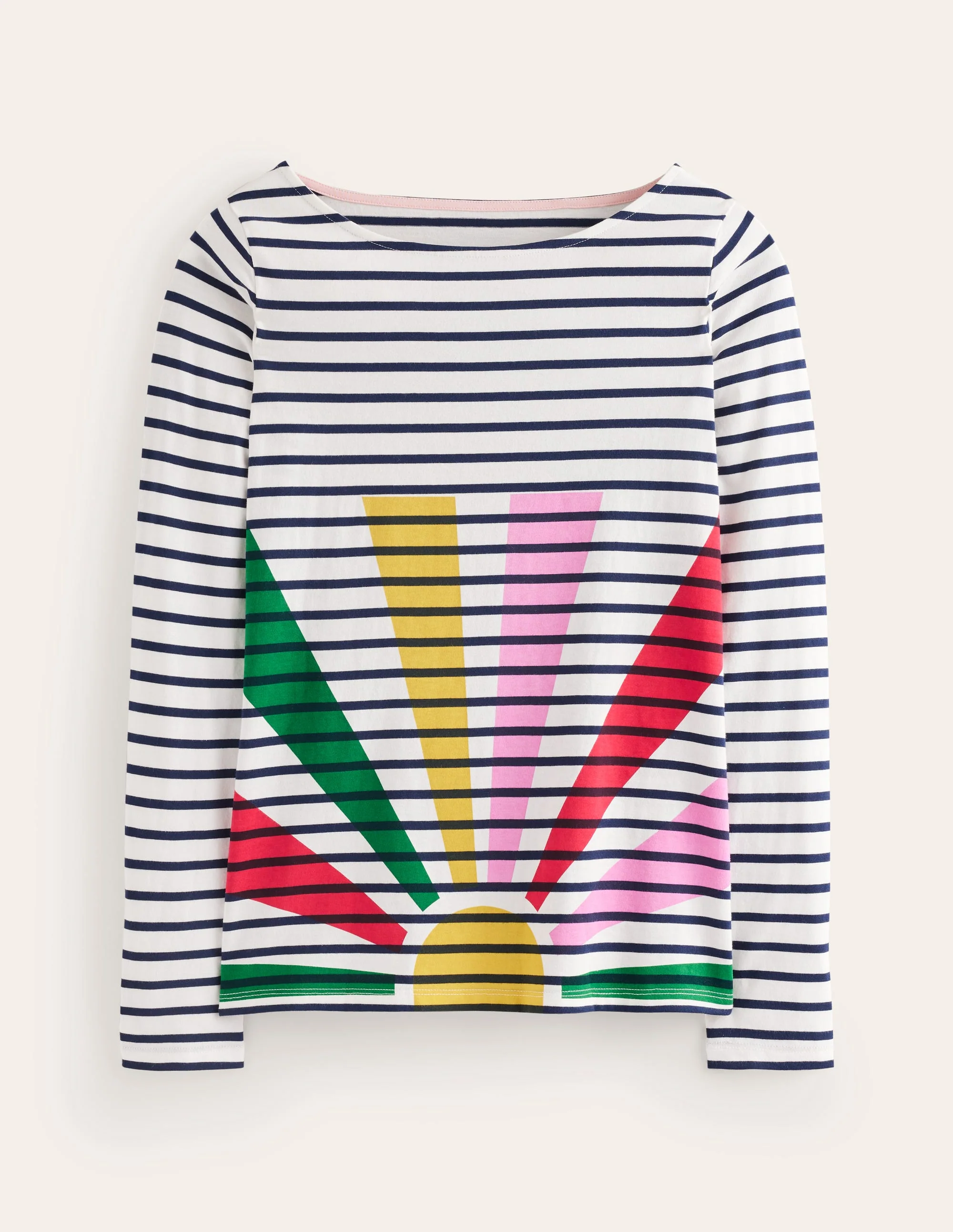 Ella Breton-Shirt mit langen Ärmeln-Bunt, Motiv Sunshine Pop - Image 6