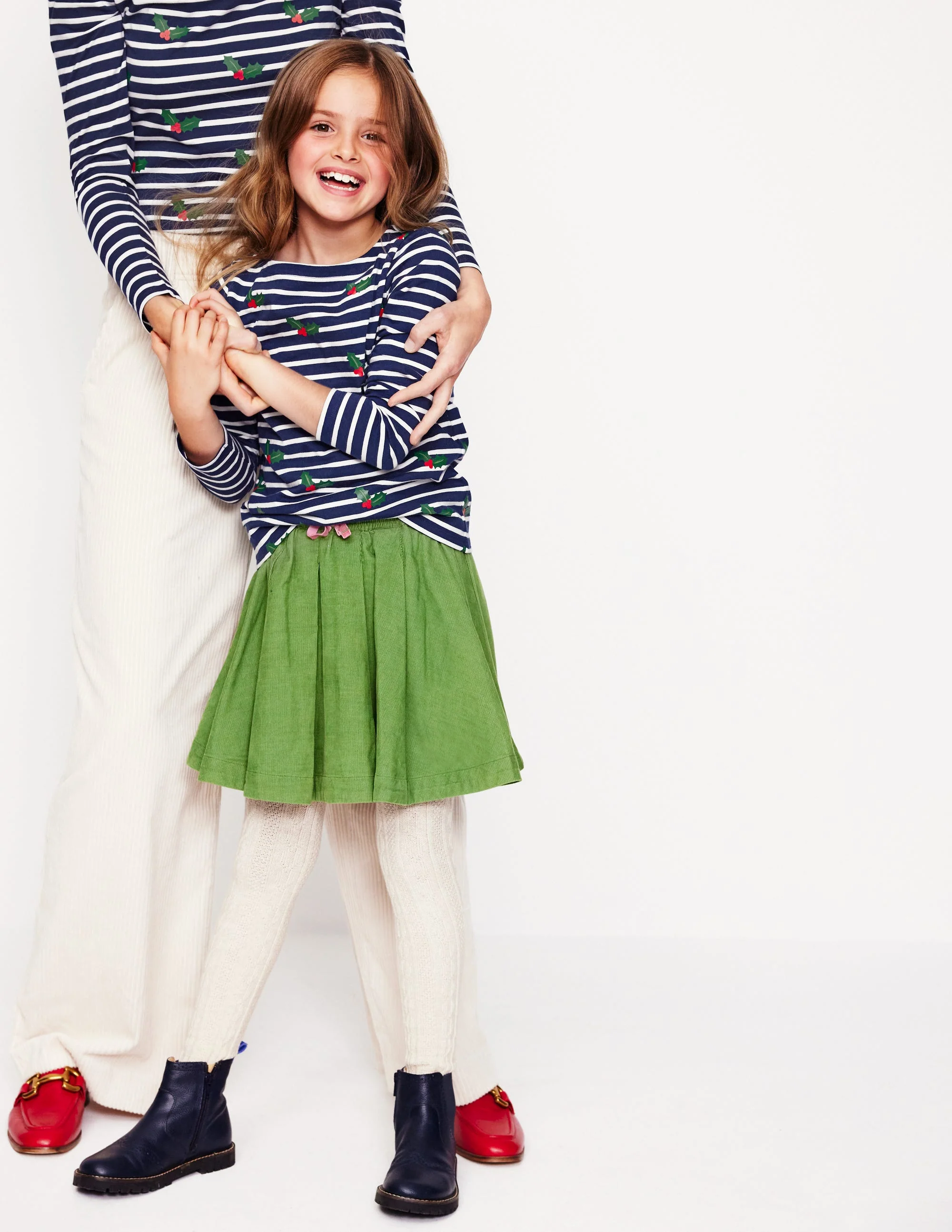 Ella Breton-Shirt mit langen Ärmeln-Marineblau, Holly Gestreift - Image 6