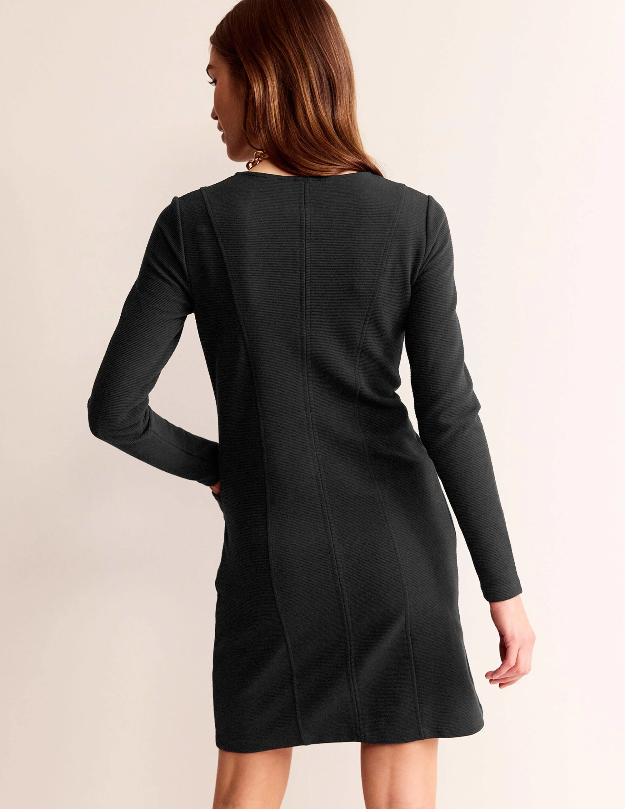 Ellen Ottoman-Kleid-Schwarz - Image 3
