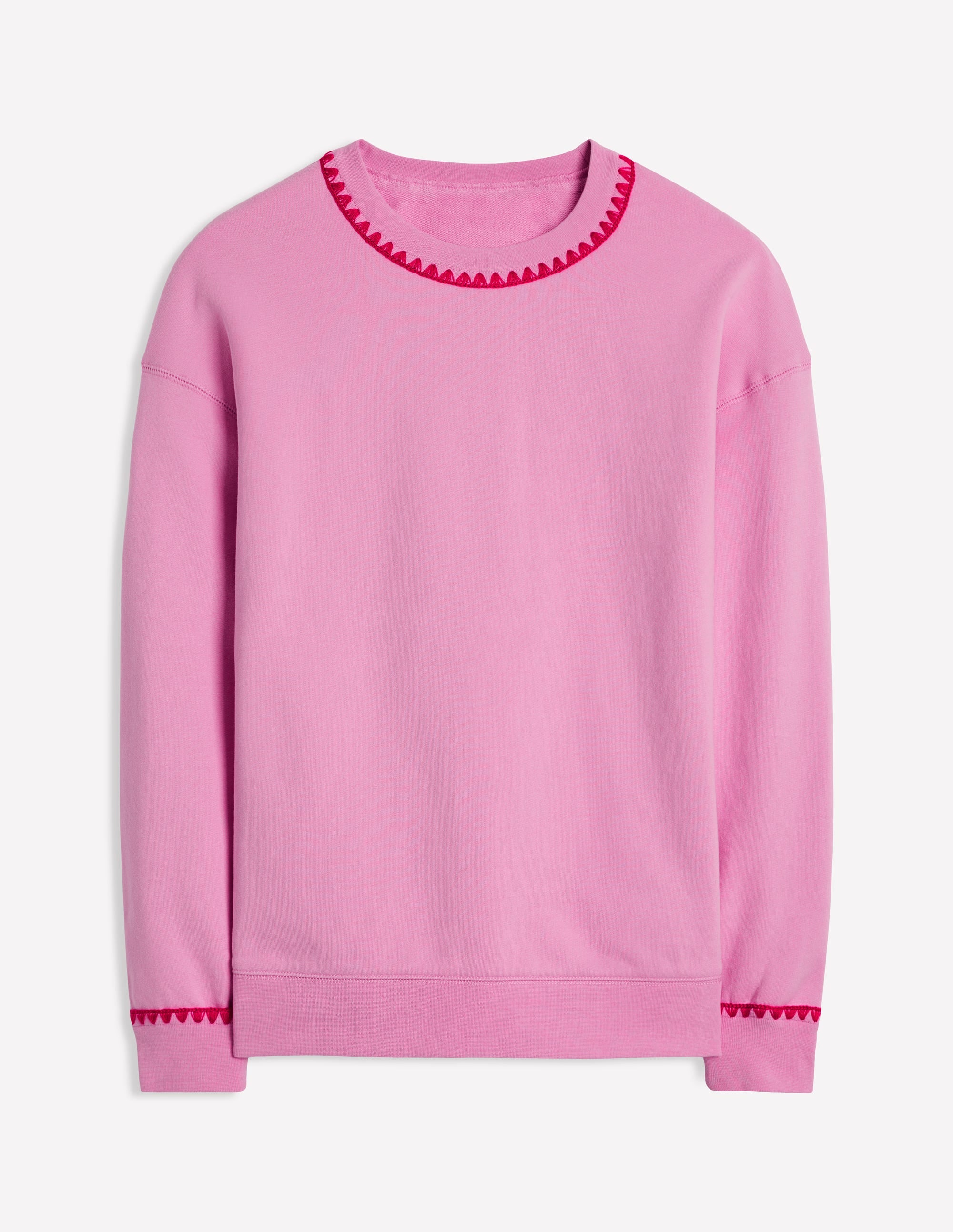 Emi Sweatshirt mit Stickerei-Helles Lavendelblau - Image 6