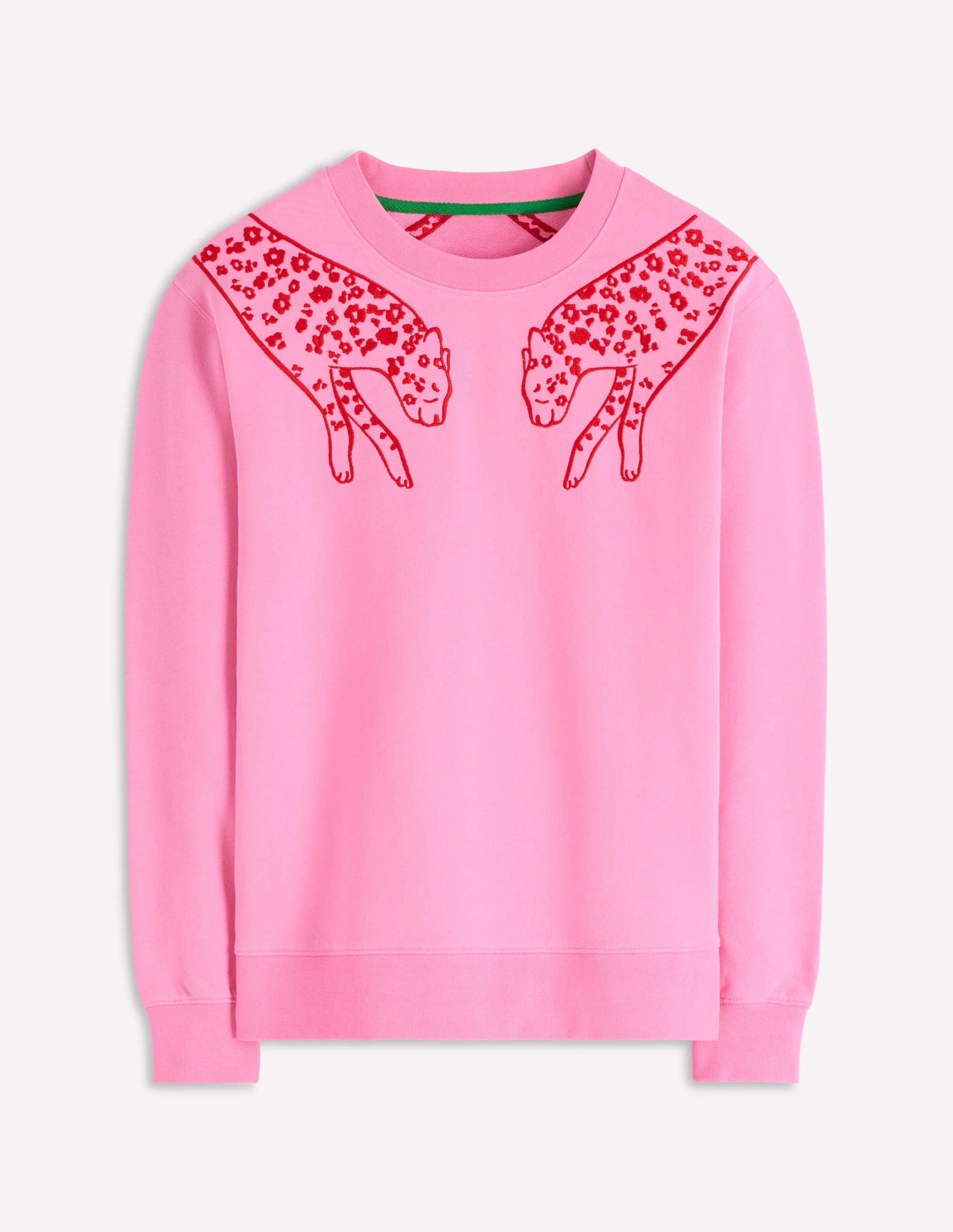 Emi Sweatshirt mit Stickerei-Leopard Stickerei - Image 6
