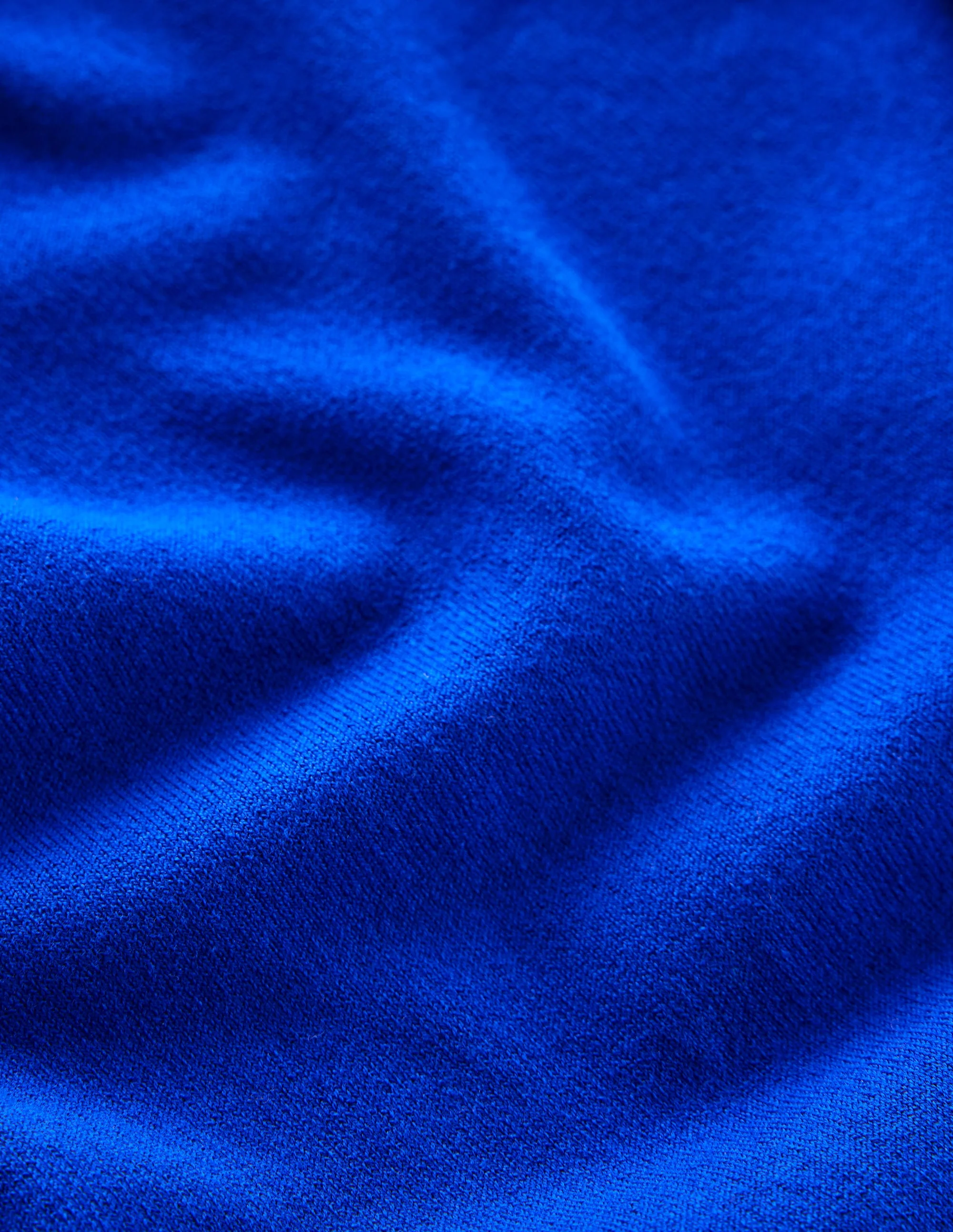 Emilia Baumwollpullover mit Rundhalsausschnitt-Leuchtendes Blau - Image 6