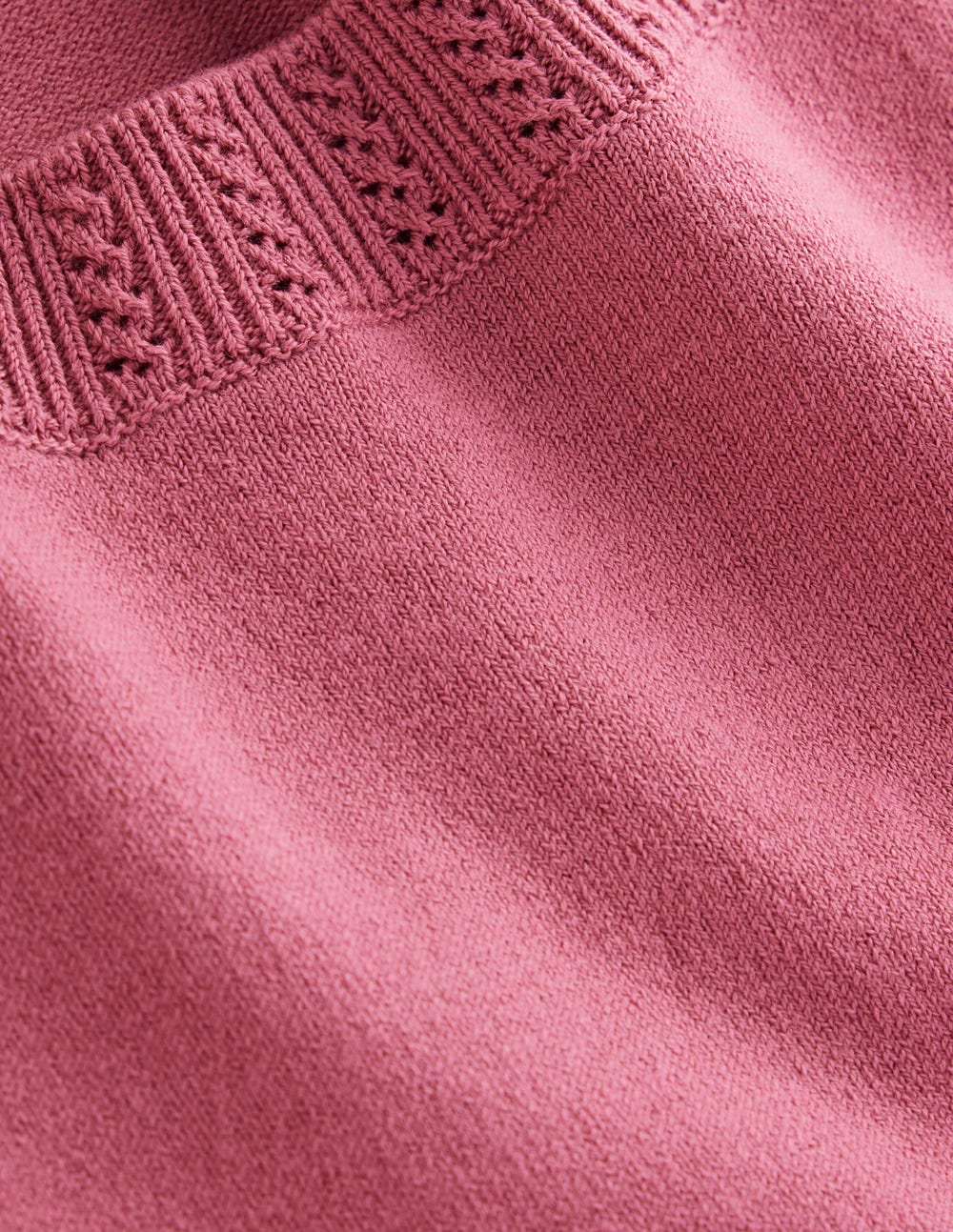 Emilia Baumwollpullover mit Rundhalsausschnitt-Rosa Heide - Image 8