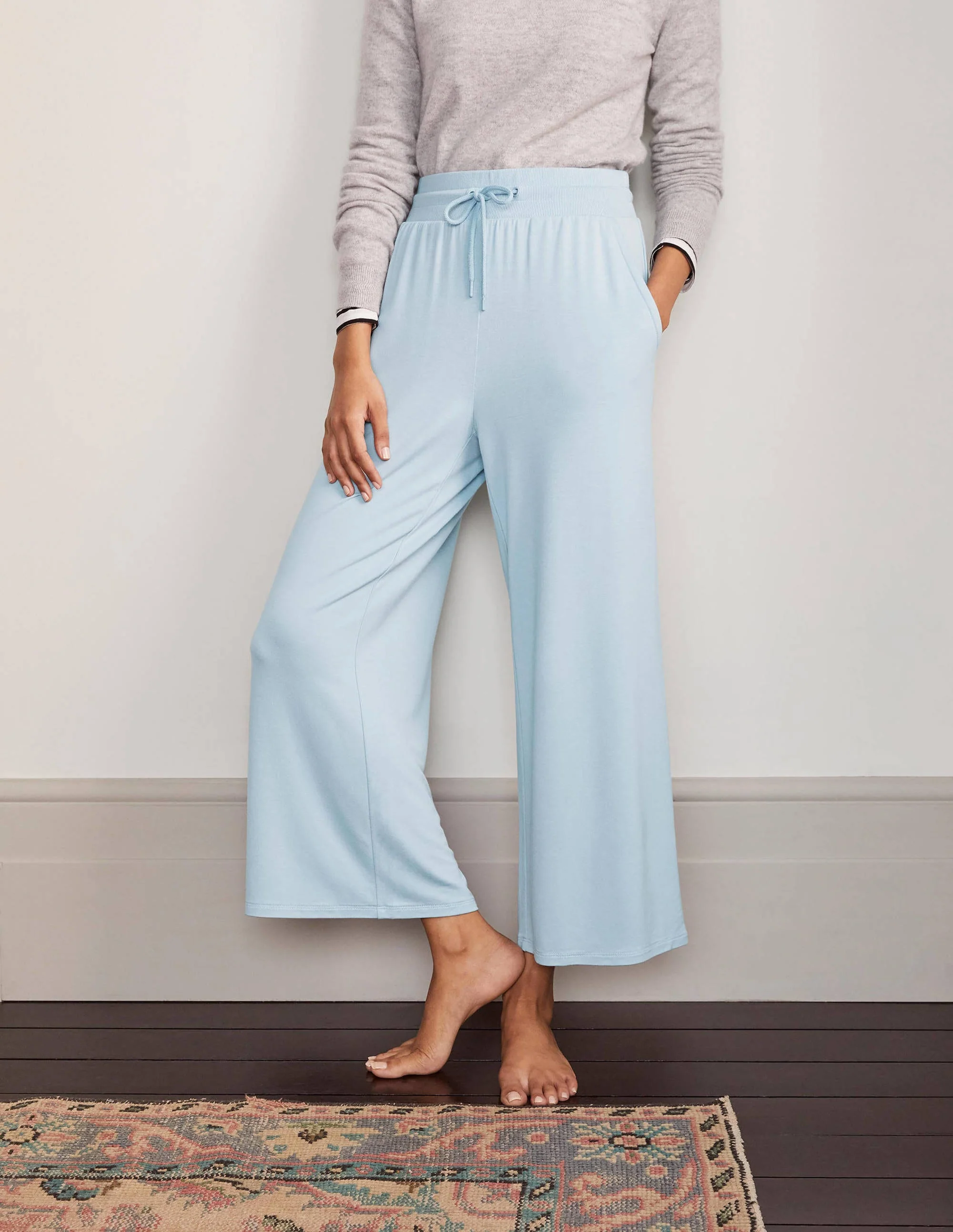 Emma 7/8-Jogginghose-Surfblau - Image 2