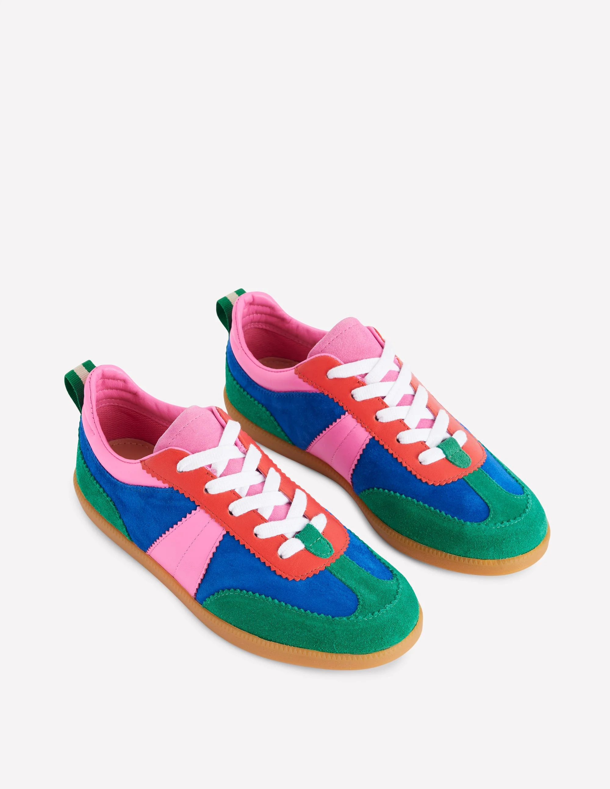 Erin Retro-Tennisschuhe-Bunt, Blockfarben - Image 3