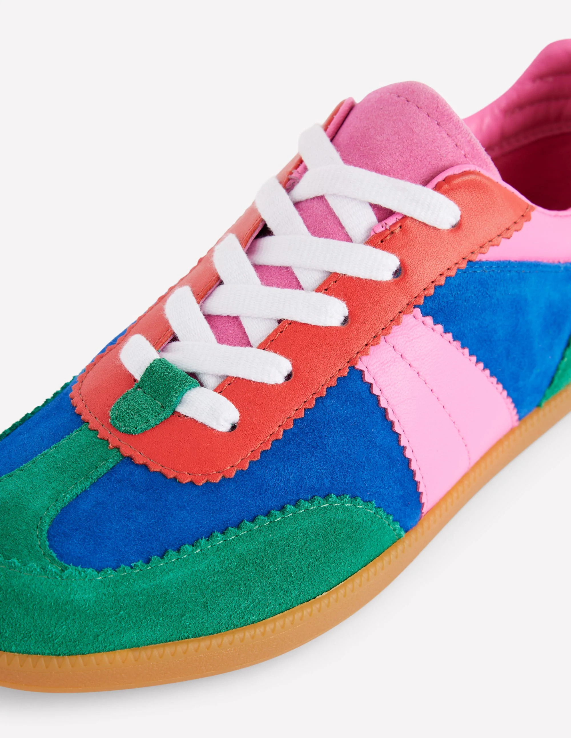 Erin Retro-Tennisschuhe-Bunt, Blockfarben - Image 4
