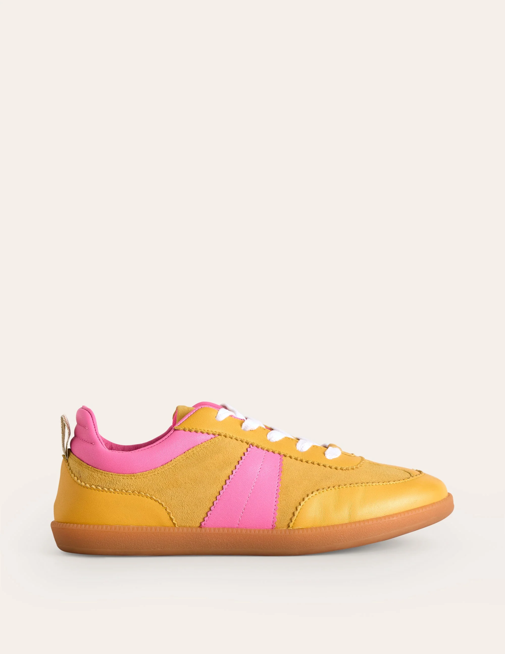 Erin Retro-Tennisschuhe-Gelb/Rosa - Image 2