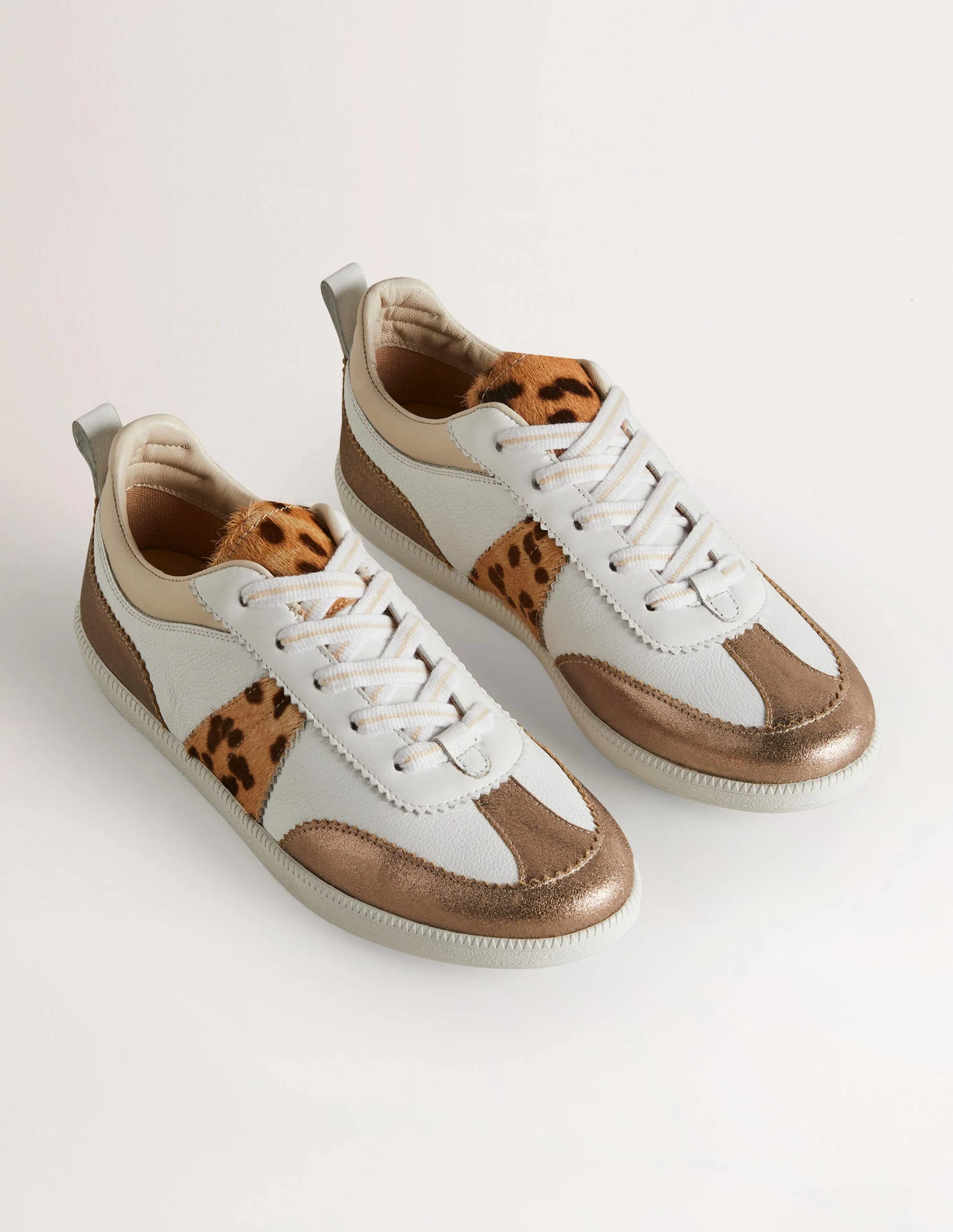 Erin Retro-Tennisschuhe-Gold-Metallic - Image 2